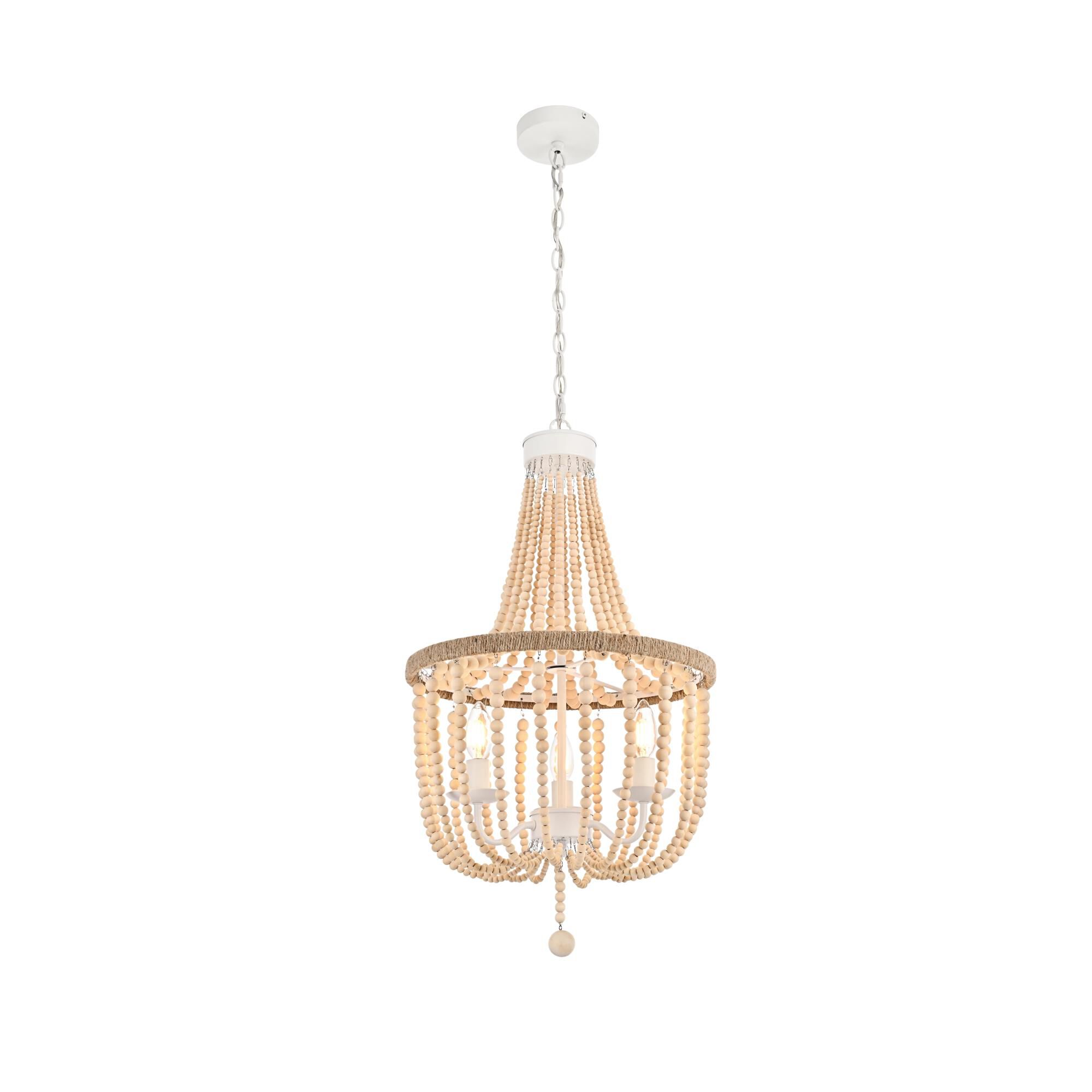 Jolie 16 Inch Large Pendant by Elegant Lighting