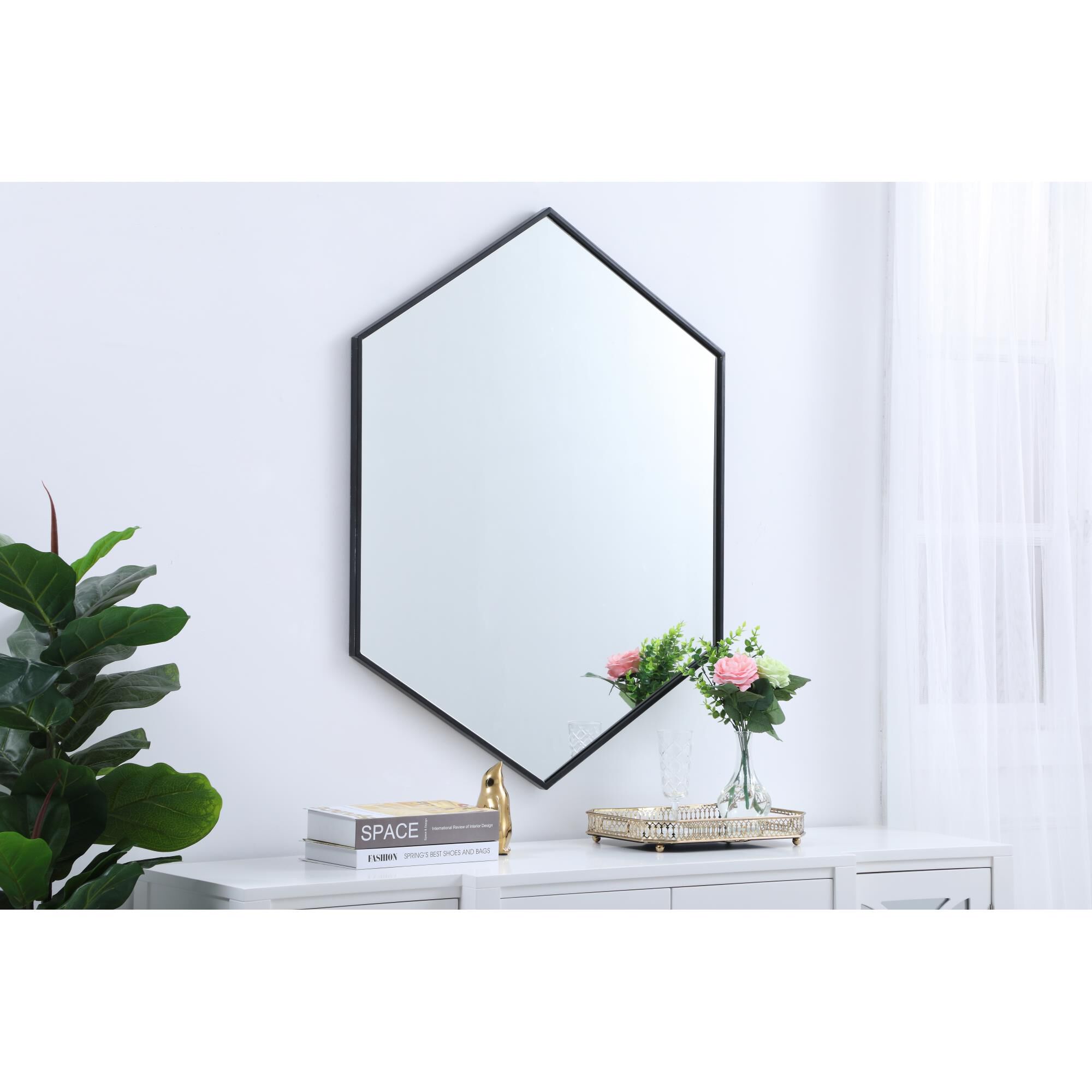 Shown in Black finish