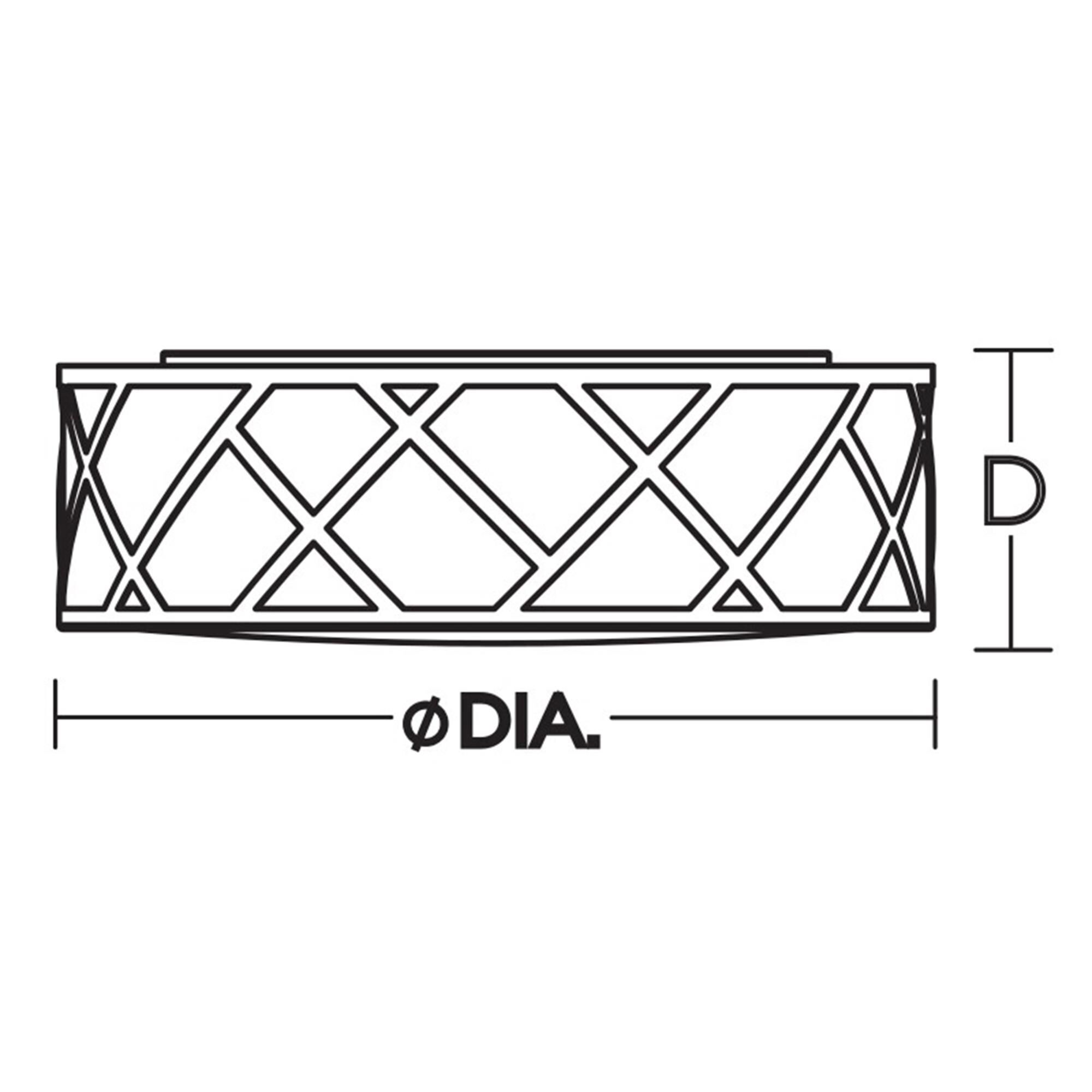Haven 16 Inch 3 Light LED Flush Mount by AFX Lighting