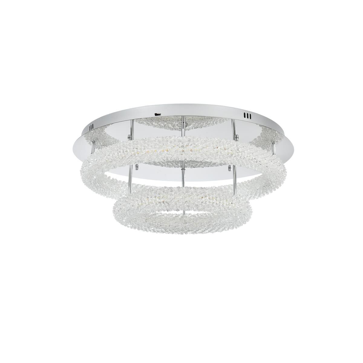 Bowen 26 Inch Semi Flush Mount by Elegant Lighting