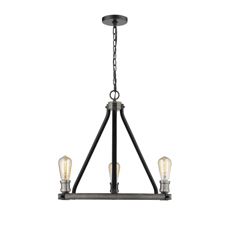 Kirkland 20 Inch 3 Light Chandelier by Z-Lite