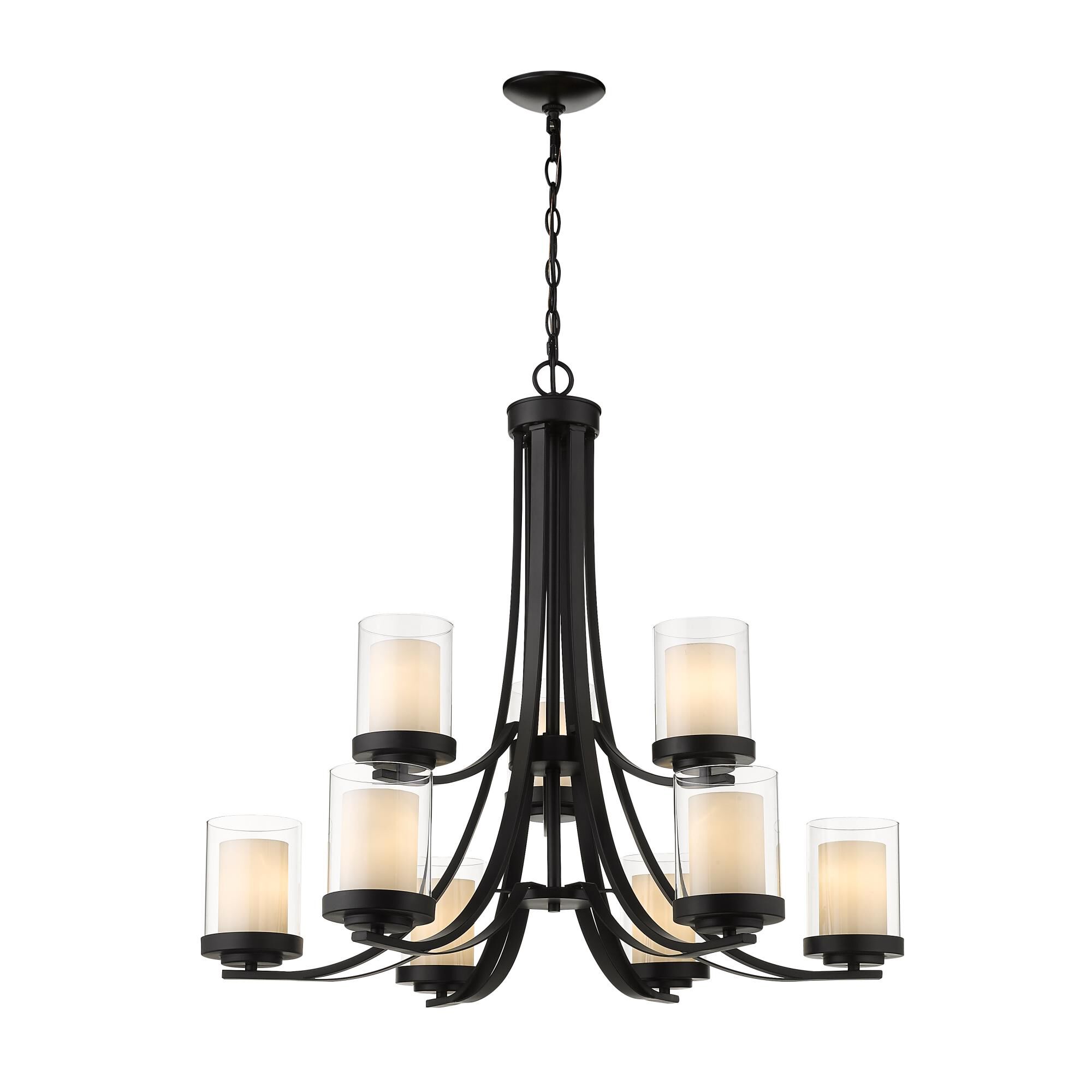 Willow 31 Inch 9 Light Chandelier by Z-Lite