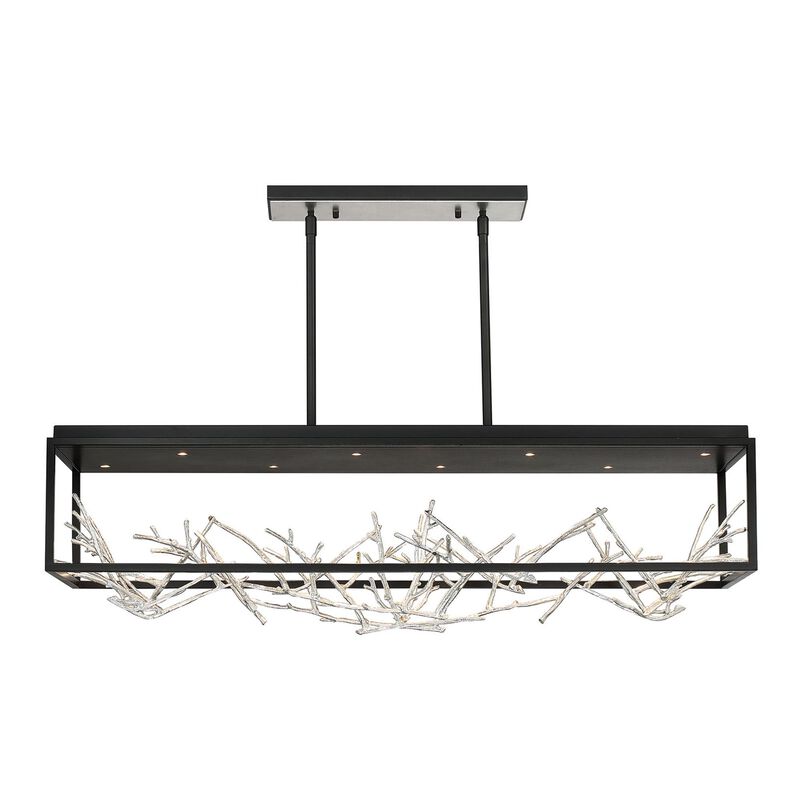 Aerie Medium Linear Chandelier by Eurofase Lighting