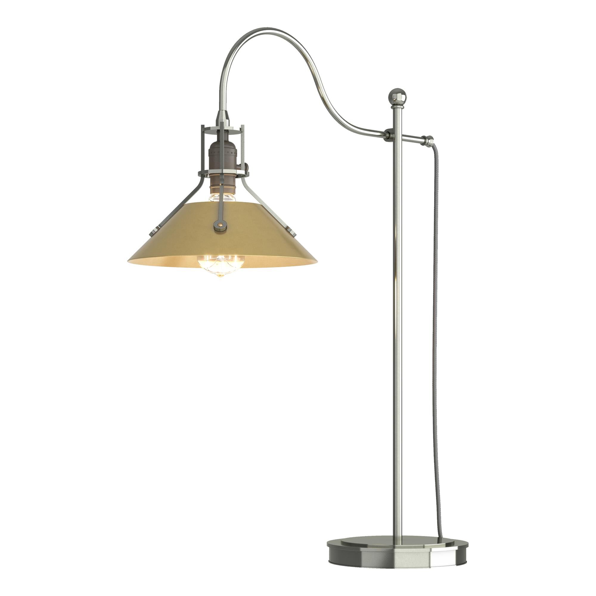 Shown in Sterling finish and Modern Brass (86) accent
