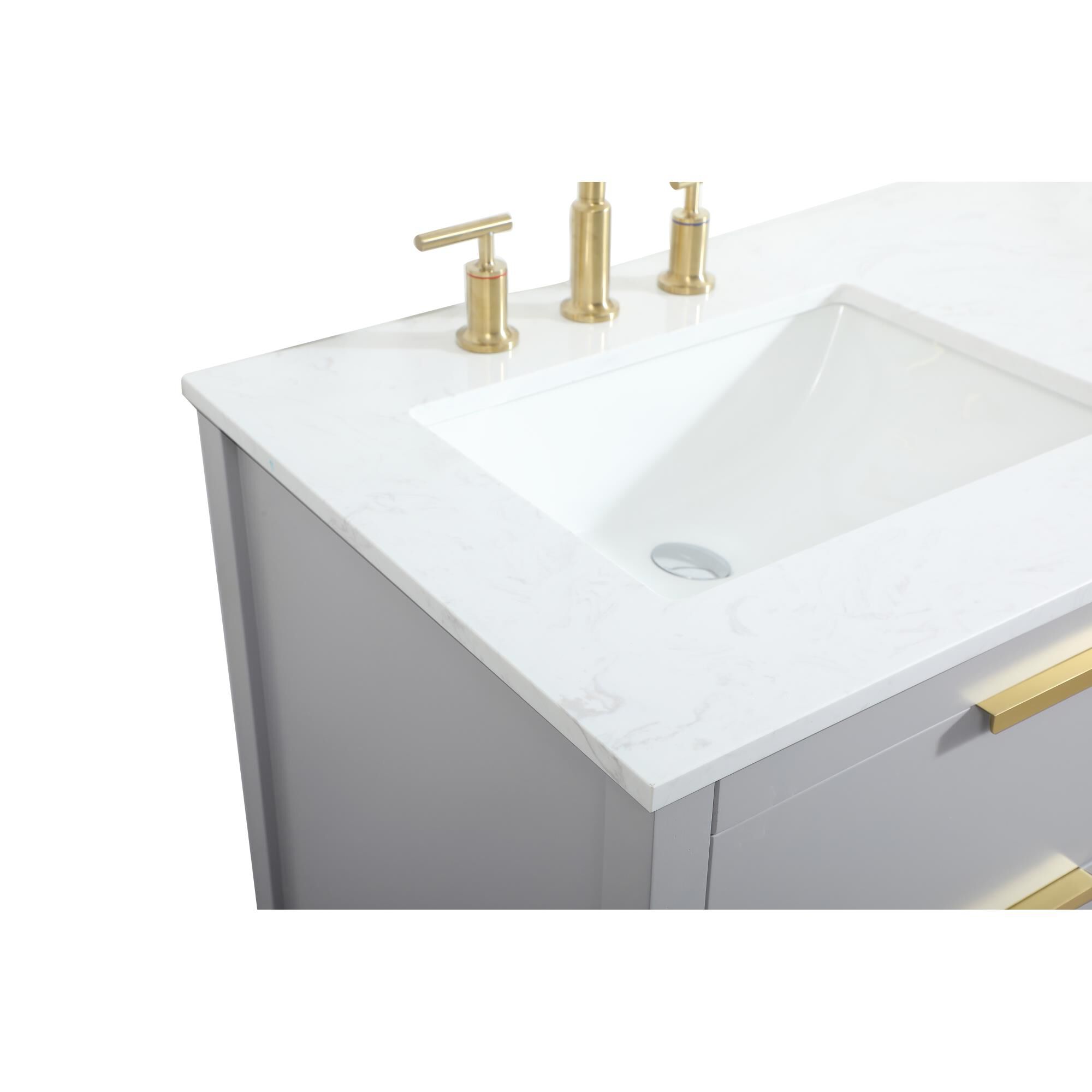 Larkin 60 Inch Bath Vanity by Elegant Decor
