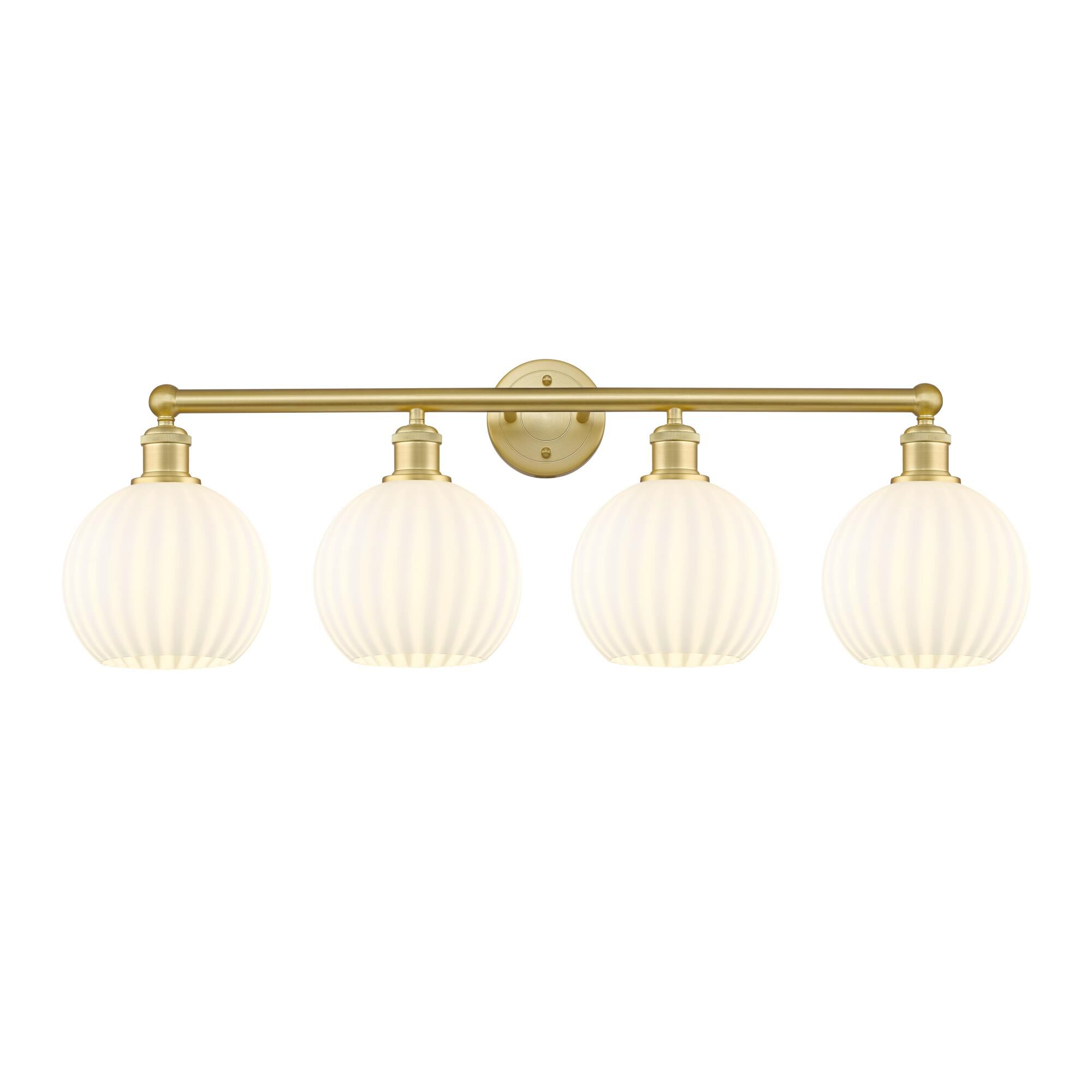 Bruno Marashlian White Venetian 35 Inch Bath Vanity Light by Innovations Lighting