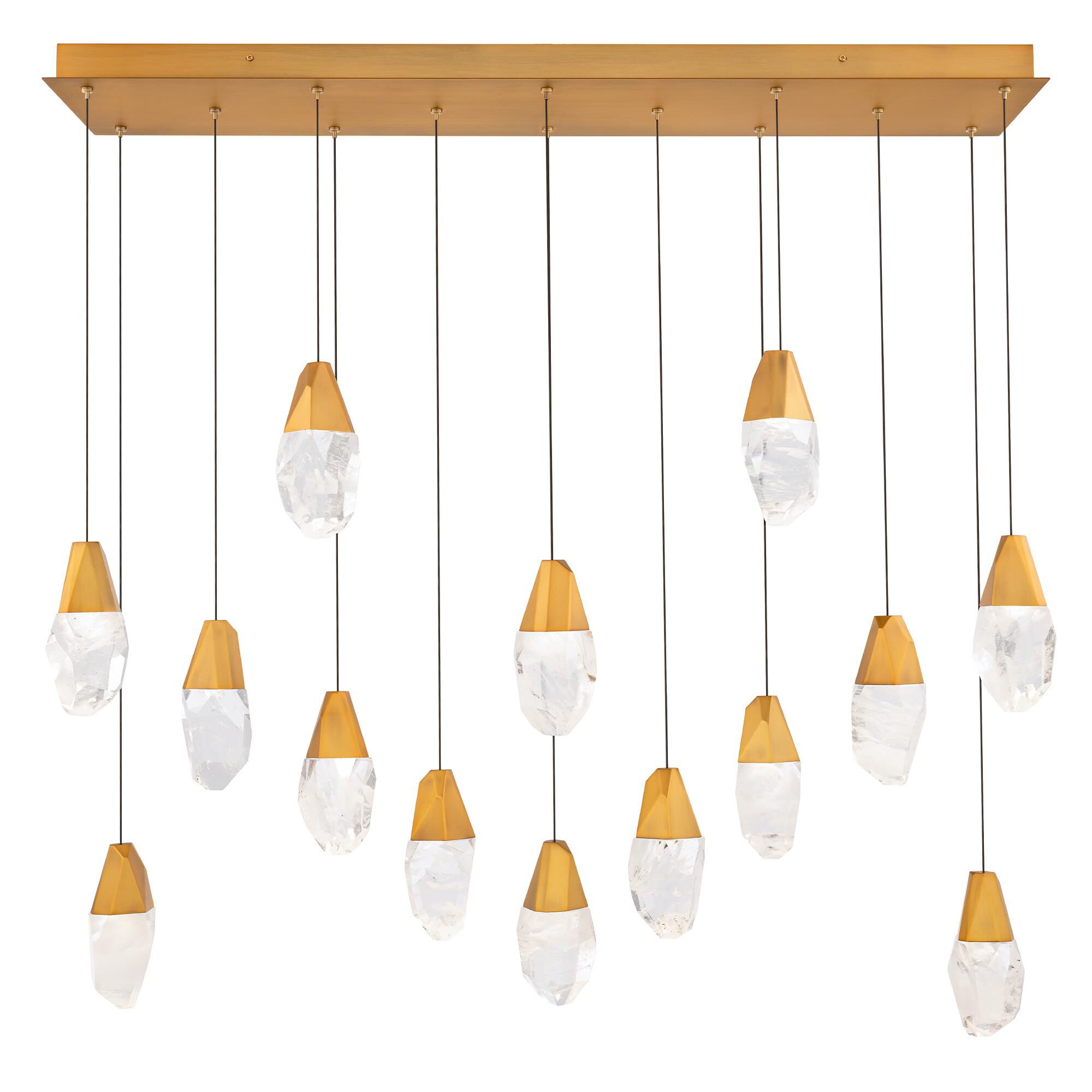 Martini Linear Suspension Light by Schonbek Beyond