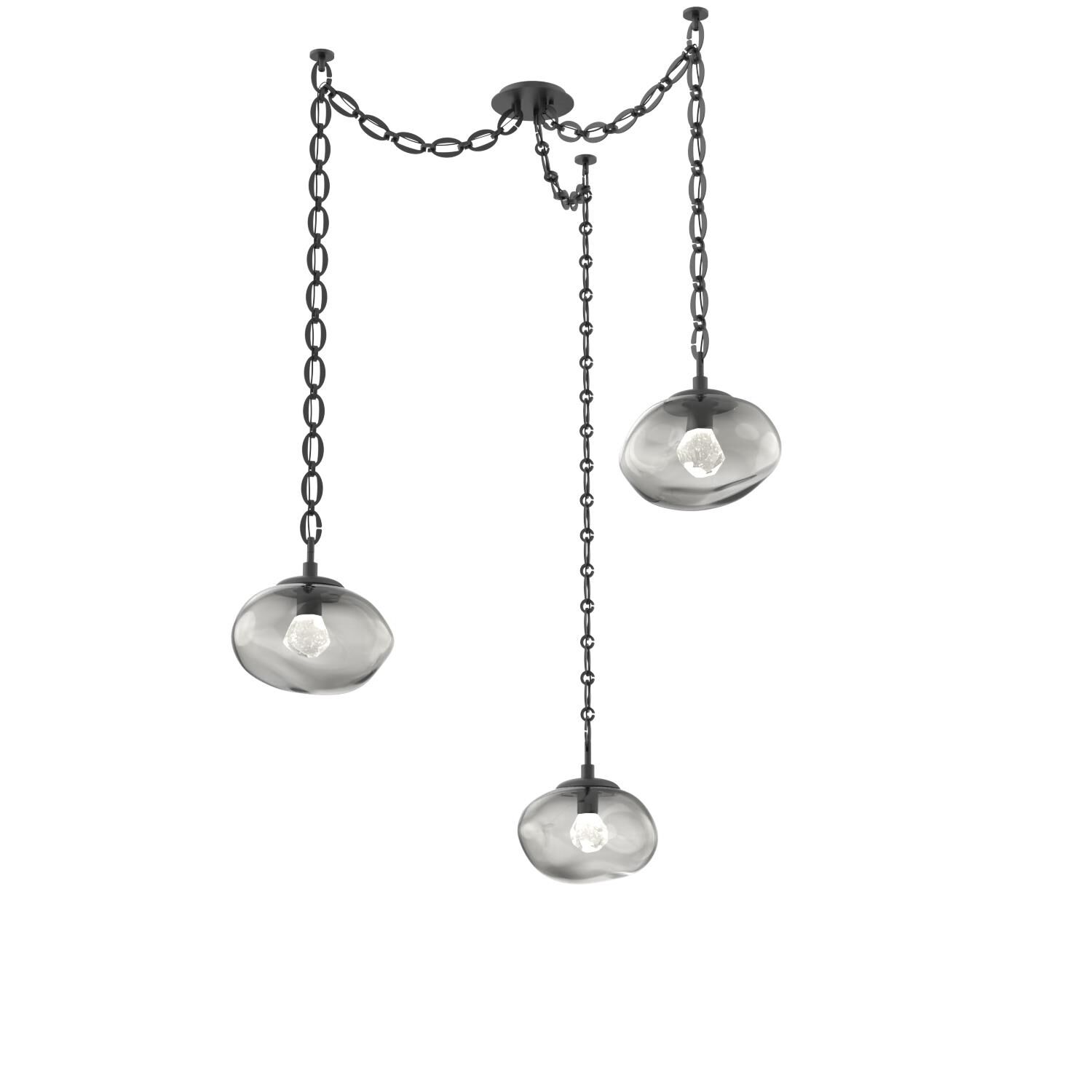 Levi Wilson Nova 19 Inch Multi Pendant Light by Hammerton Studio