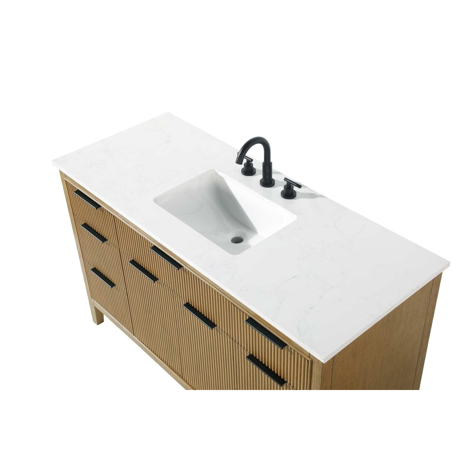 Langston 54 Inch Bath Vanity by Elegant Decor