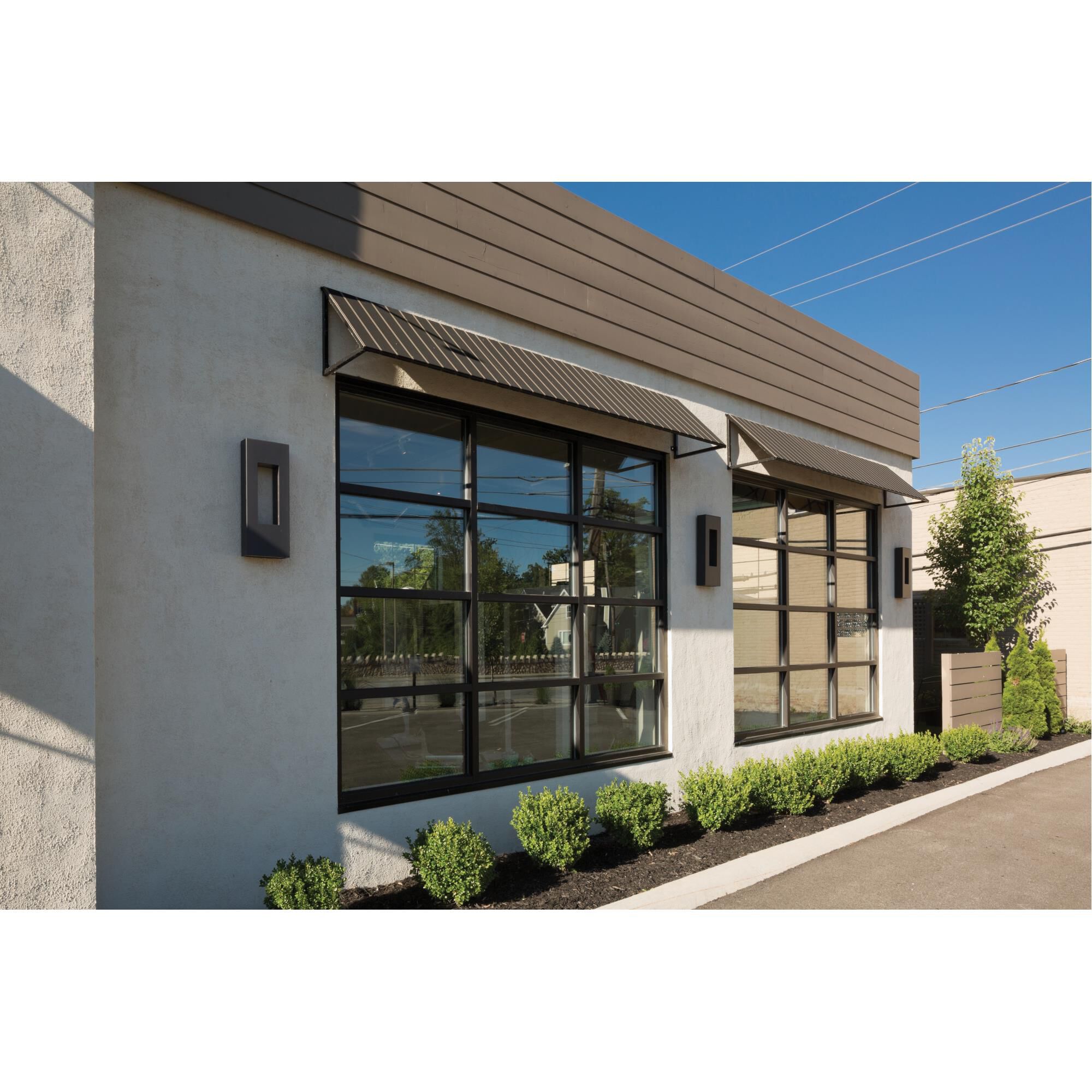 Shown in Bronze finish and Etched Lens glass