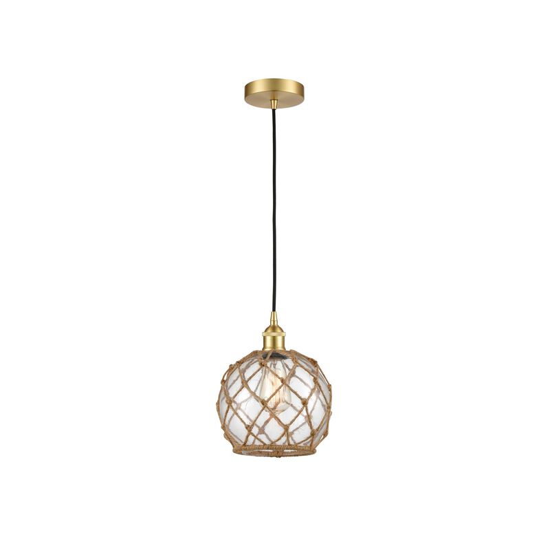 Innovations Lighting Bruno Marashlian Farmhouse Rope 8 Inch Mini Pendant