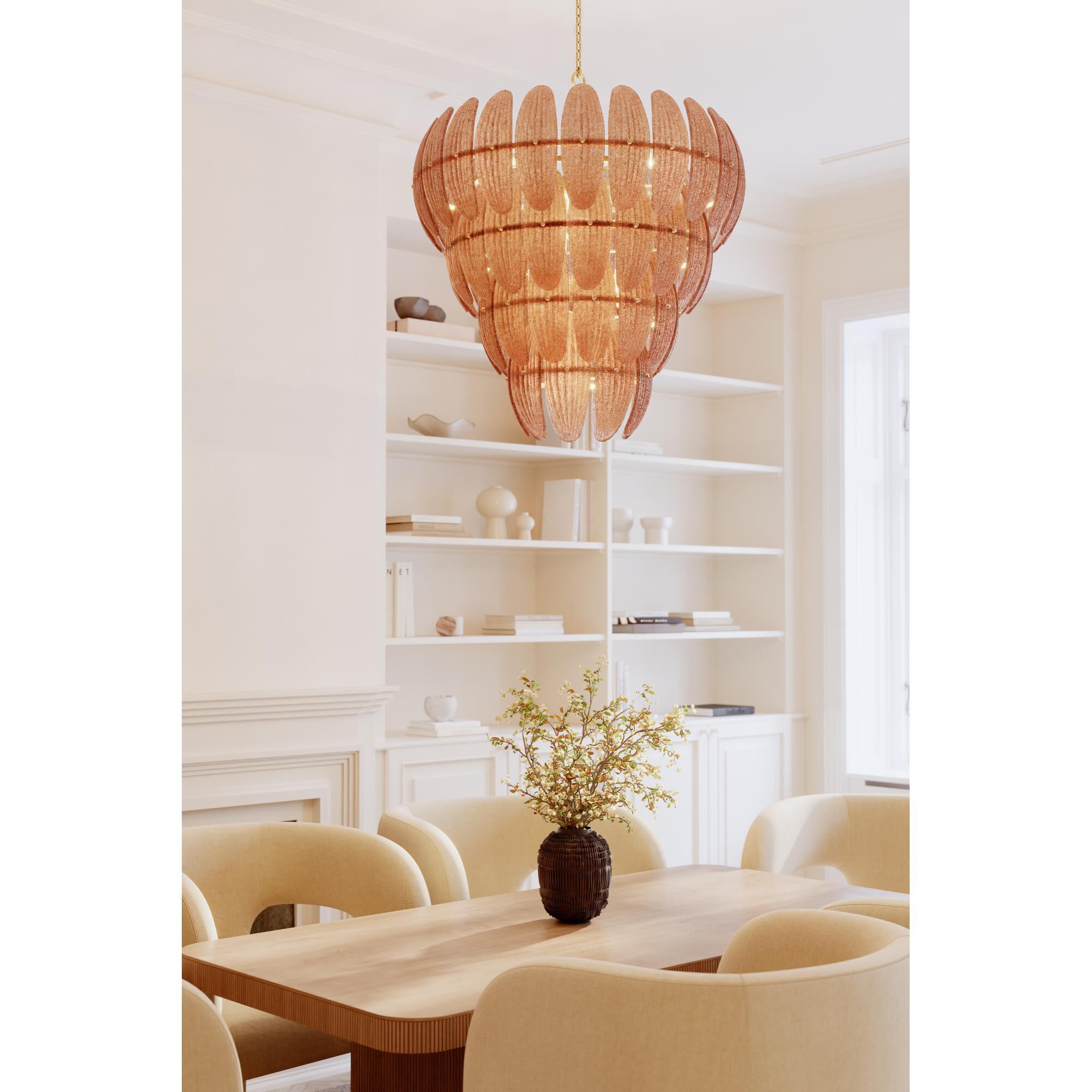 Marclaire 33 Inch Chandelier by Metropolitan Lighting