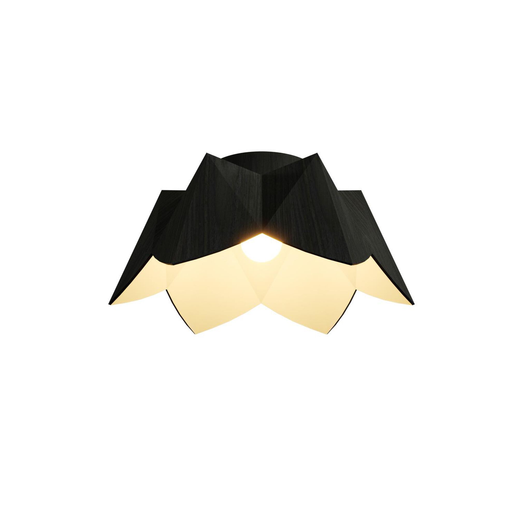 Shown in Organic Black finish and No shade