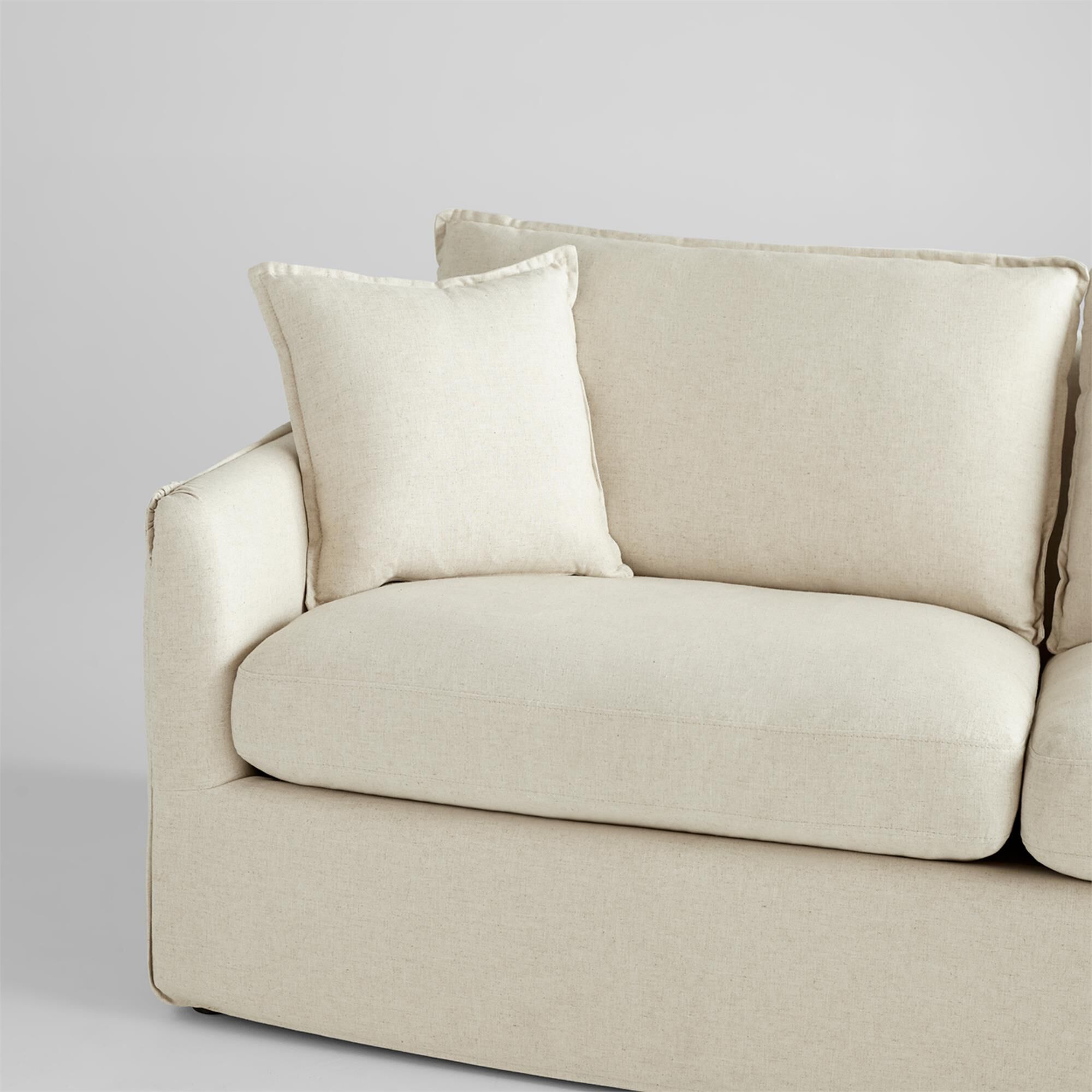Shown in White - Cream finish