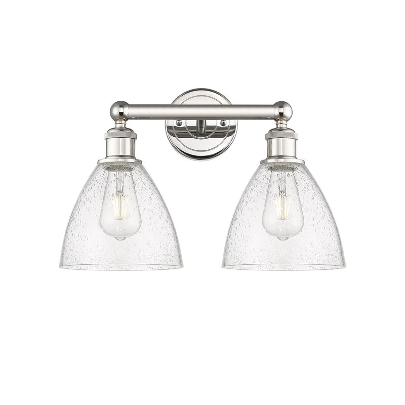 Bruno Marashlian Bristol Glass 16 Inch 2 Light Bath Vanity Light by Innovations Lighting