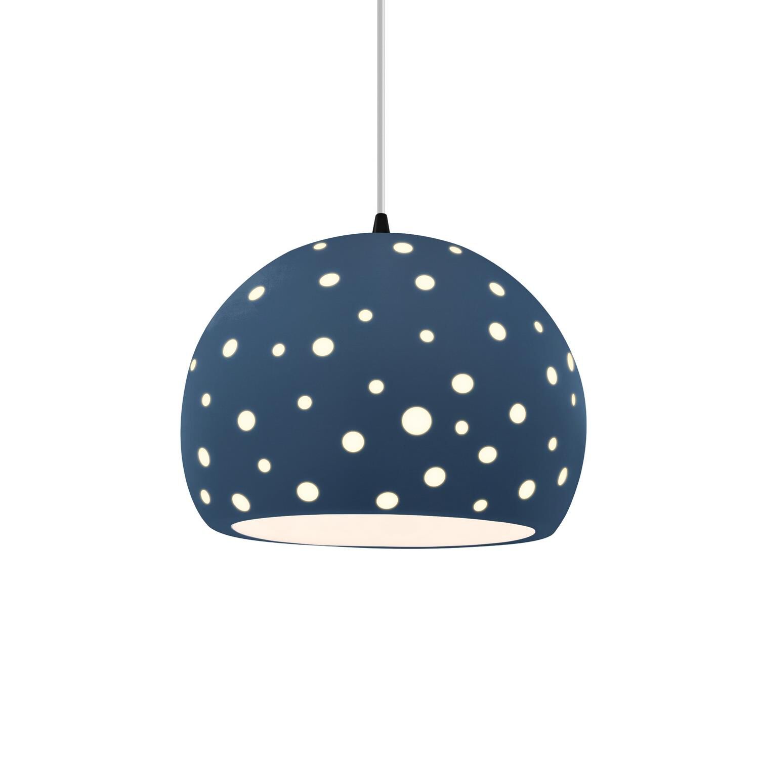 Shown in Matte Black finish and Midnight Sky shade