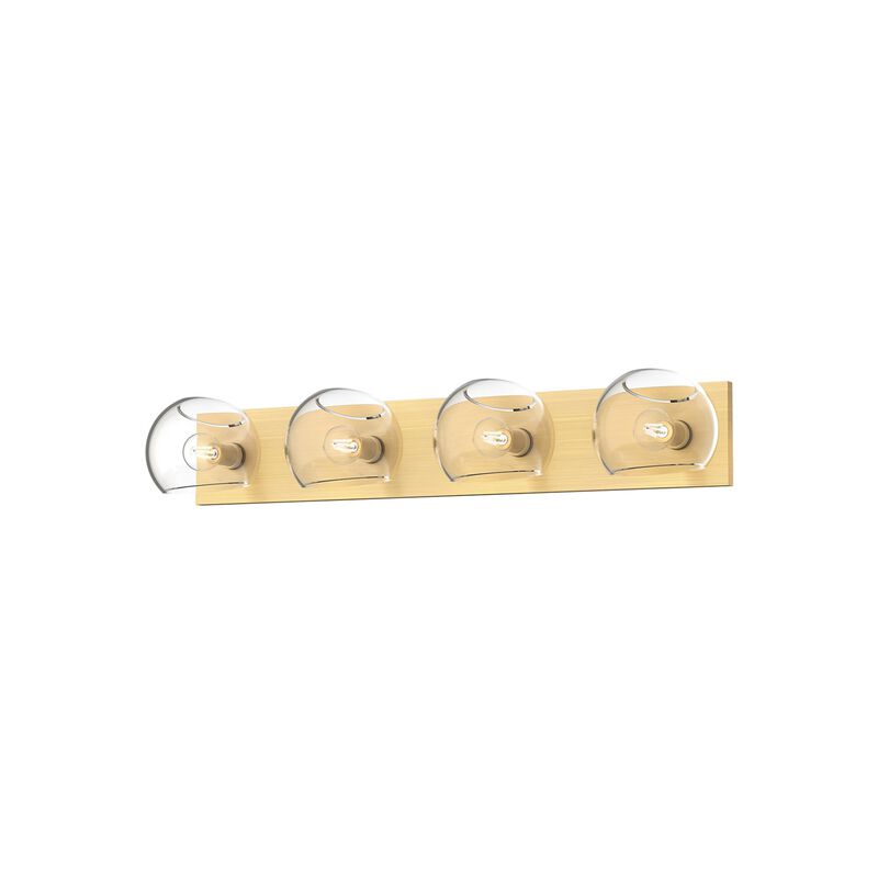 Willow 31 Inch 4 Light Bath Vanity Light by Alora Mood