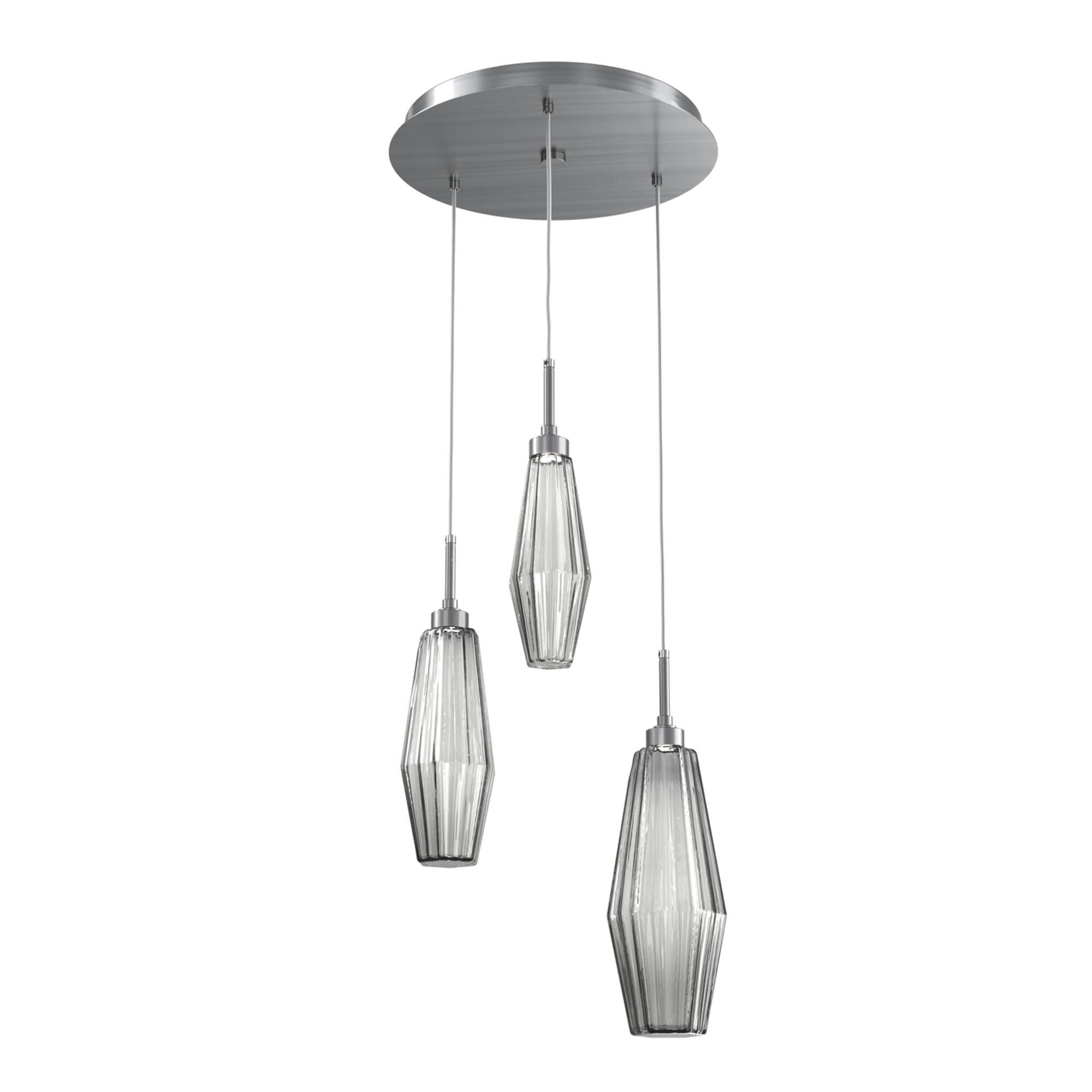 Shown in Graphite finish and Optic Rib Smoke glass