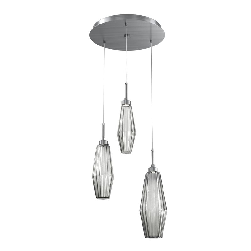 Aalto 17 Inch 3 Light Multi Light Pendant by Hammerton Studio
