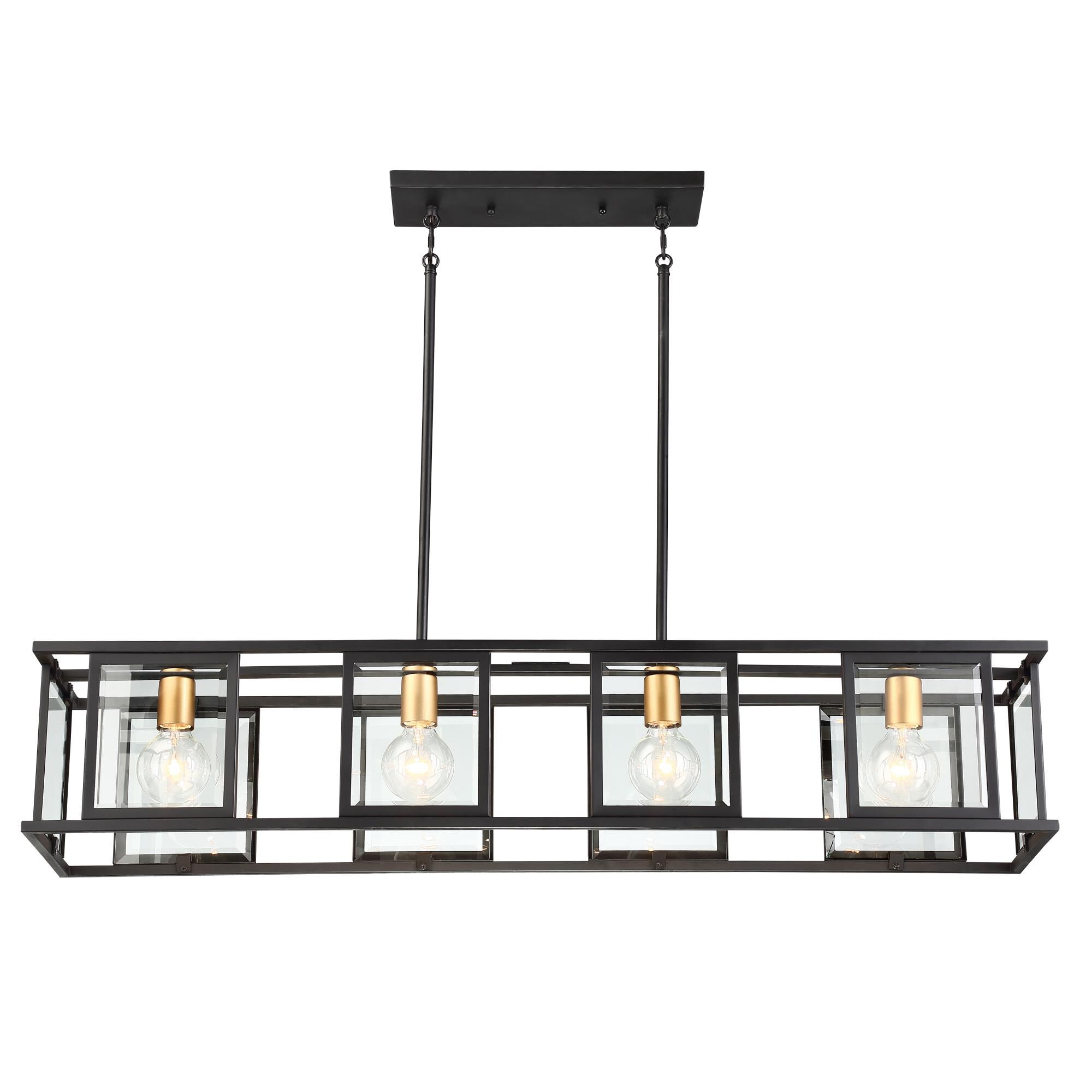 Payne 42 Inch 4 Light Linear Suspension Light by Nuvo Lighting