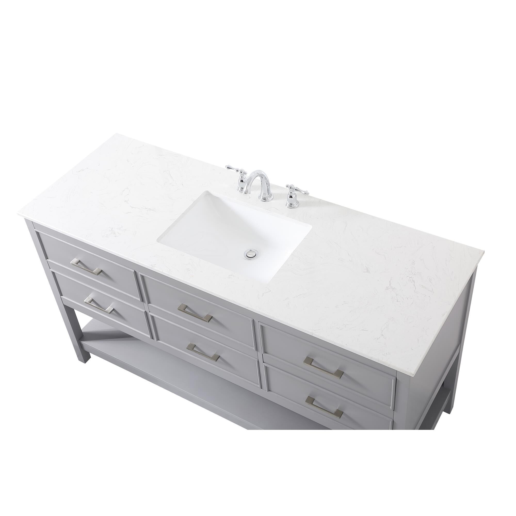 Sinclaire 60 Inch Bath Vanity by Elegant Decor