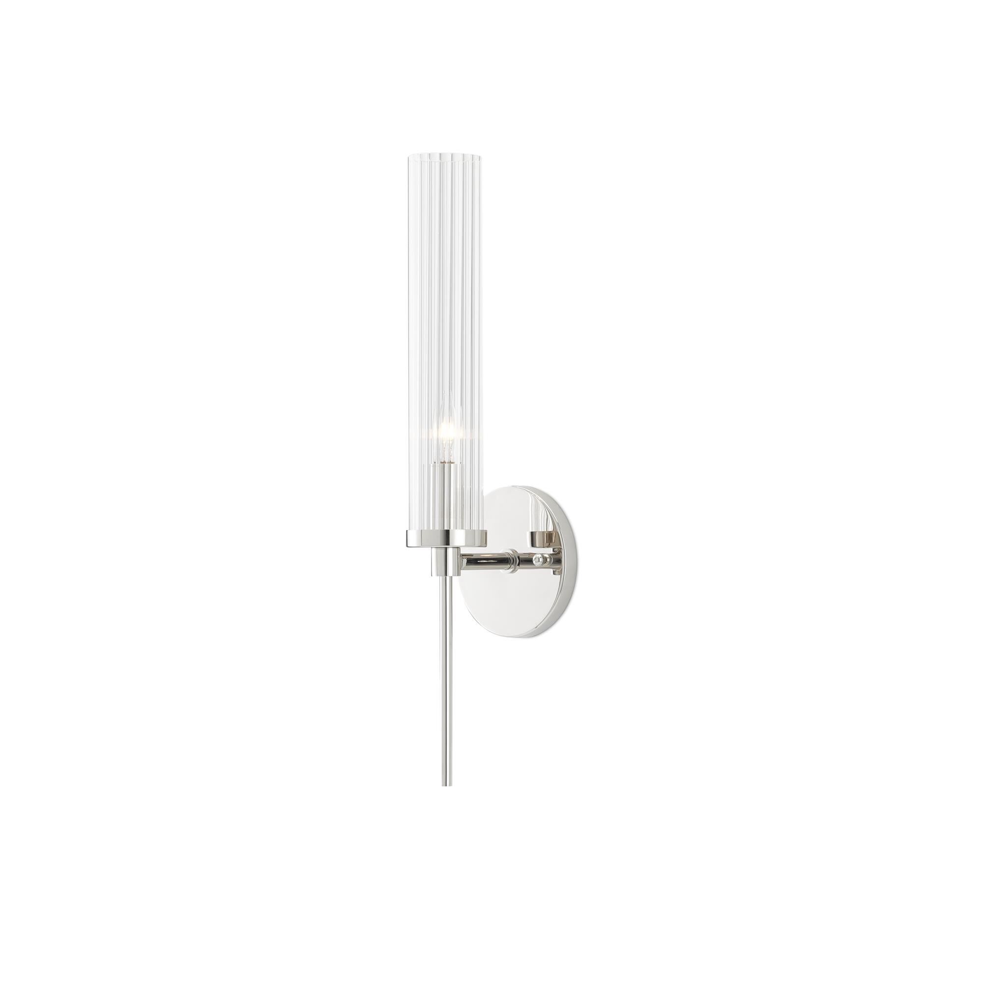 Shown in Polished Nickel-Clear finish