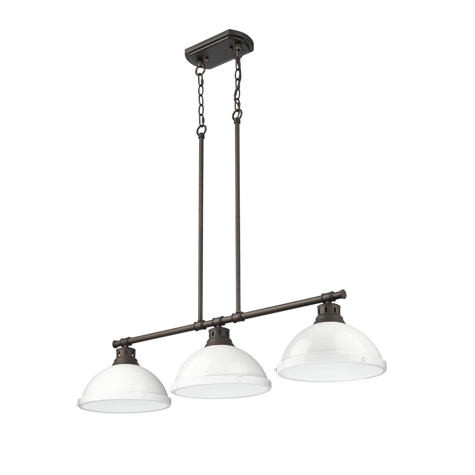 Shown in White finish and White shade