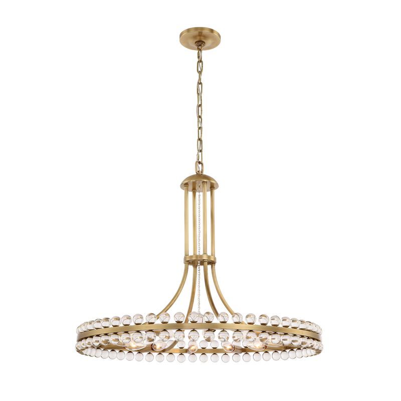 Clover Medium Chandelier by Crystorama