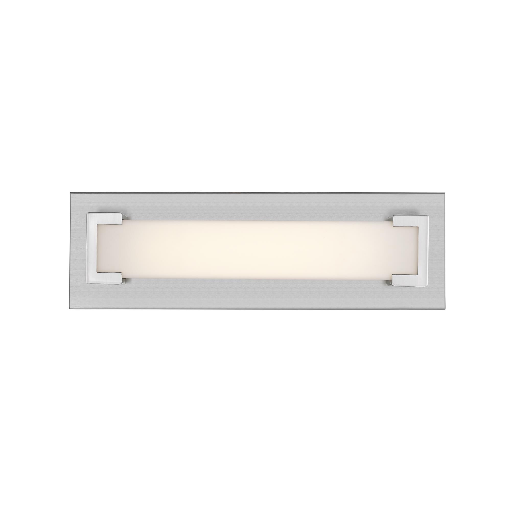 Shown in Brushed Nickel finish and Acrylic glass and Acrylic shade