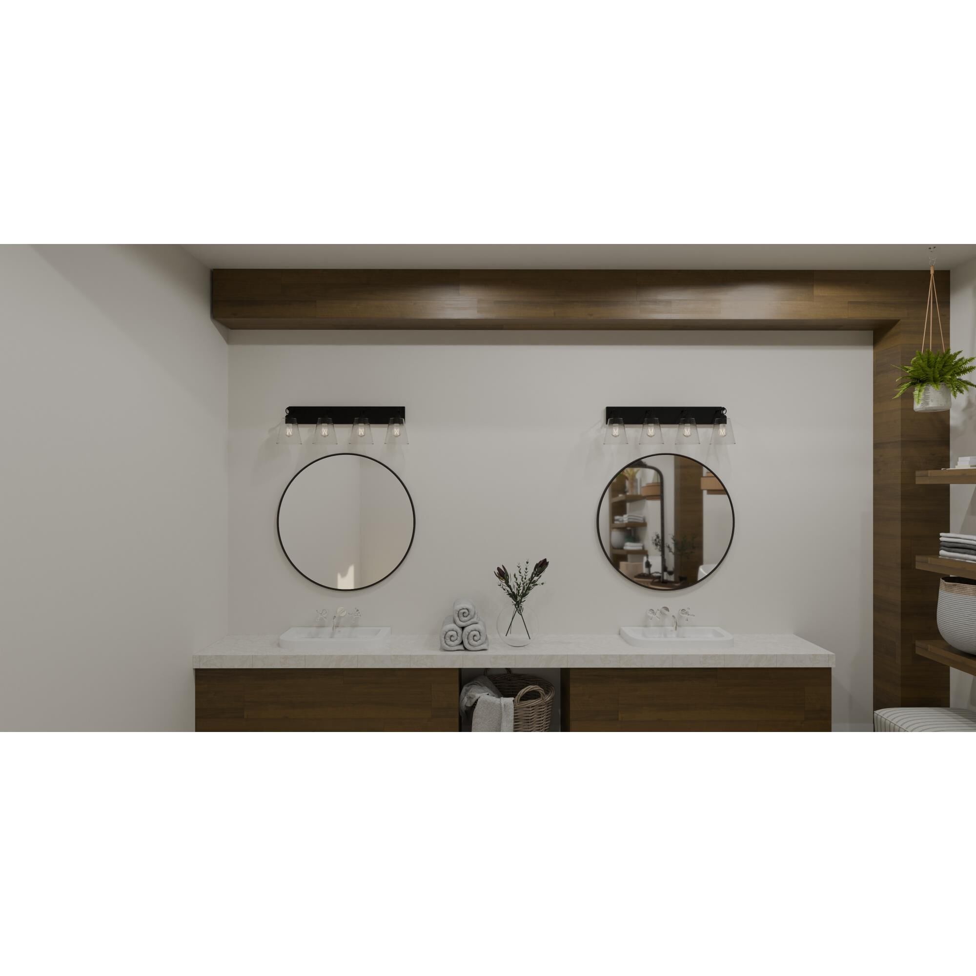 Dacosta 33 Inch 4 Light Bath Vanity Light by Quoizel