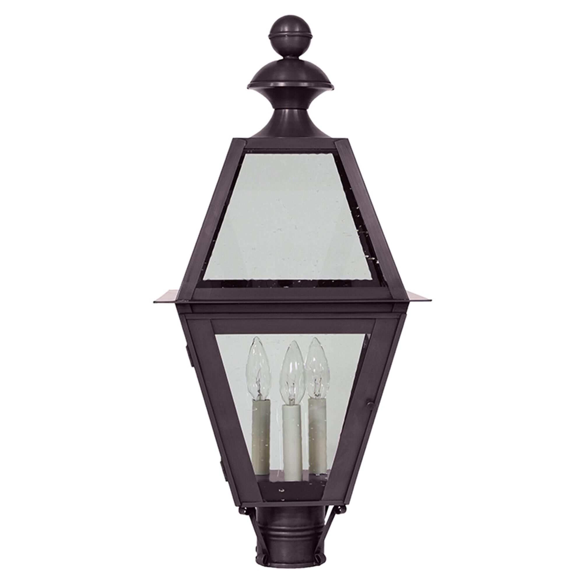 Boston 26 Inch 3 Light Outdoor Post Lamp,