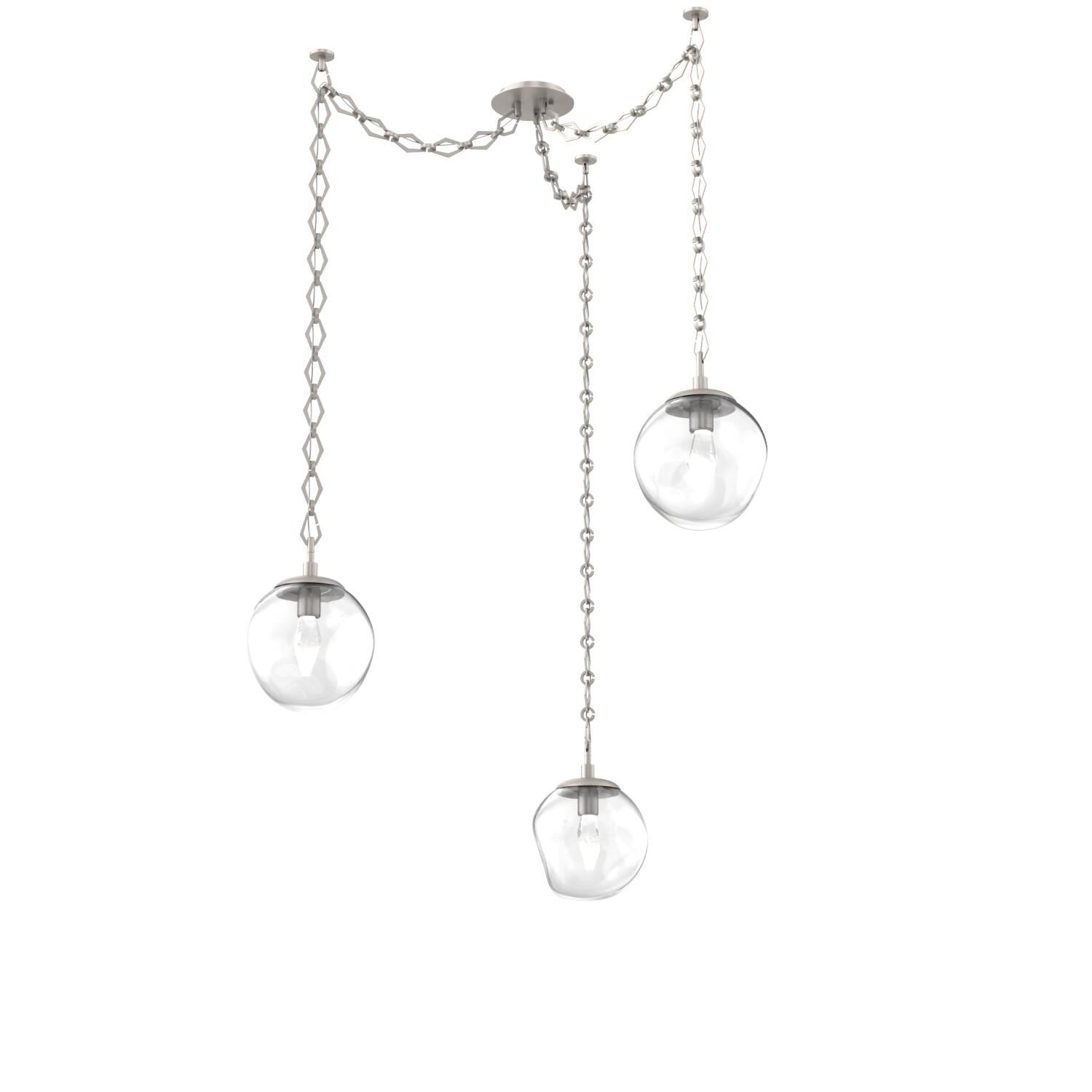 Levi Wilson Aster 19 Inch Multi Pendant Light by Hammerton Studio