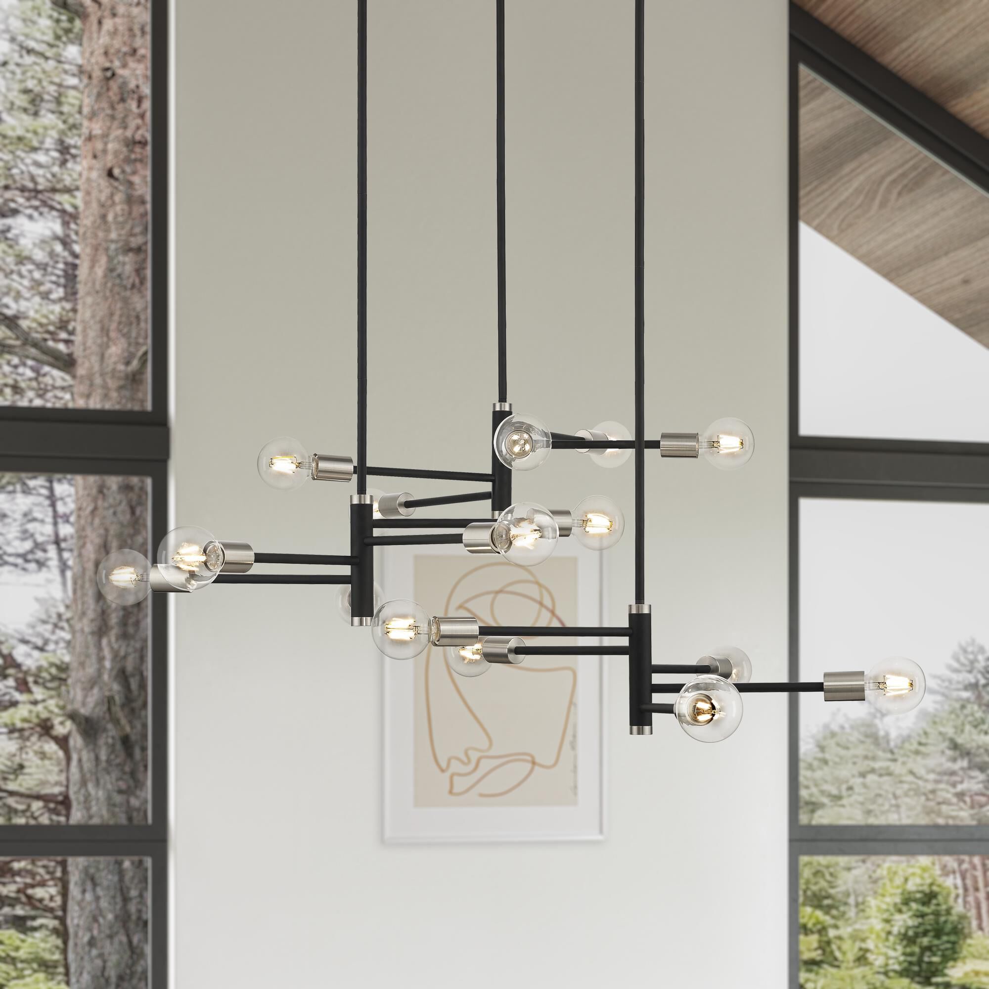 Bannister 15 Light Multi Light Pendant by Livex Lighting