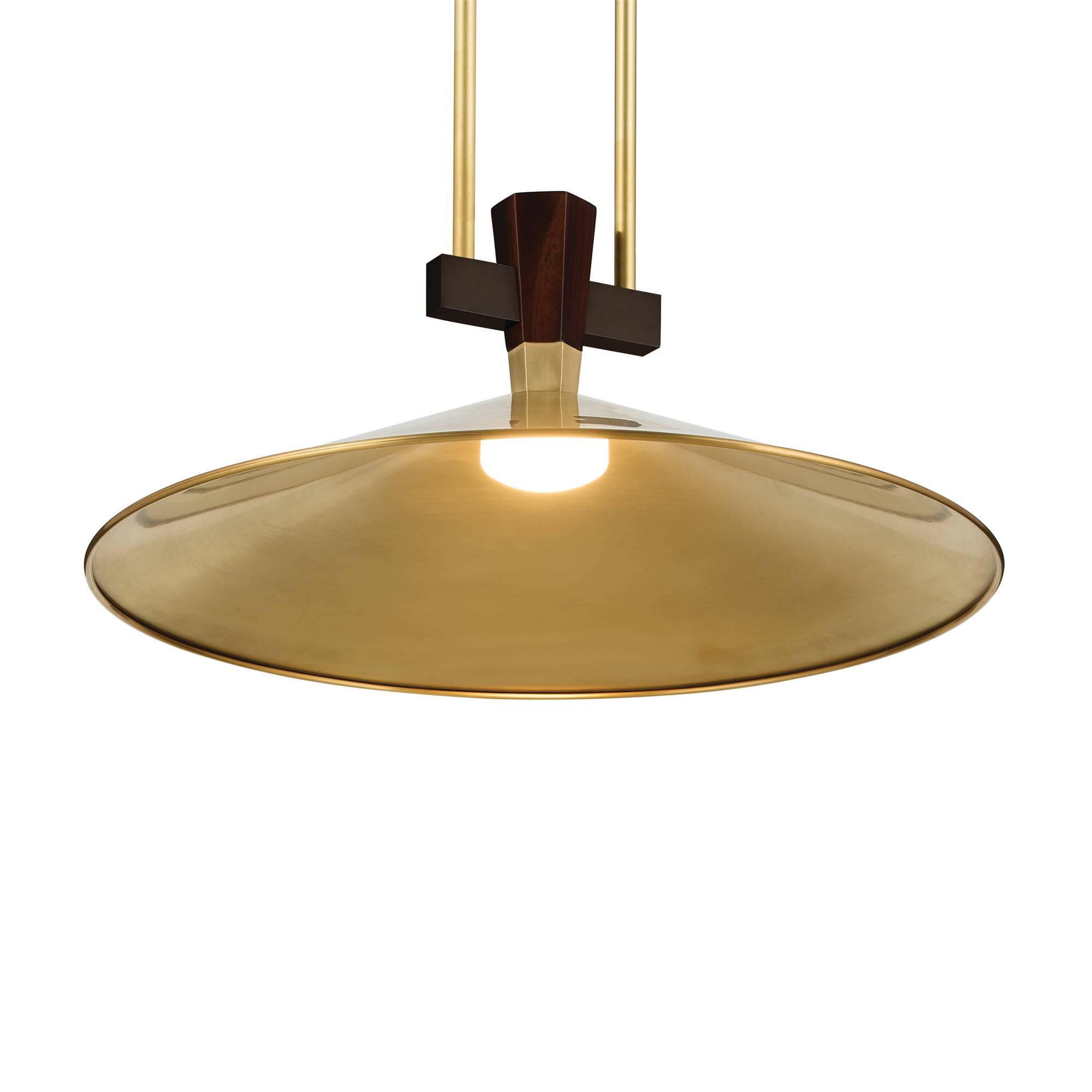 Shown in Lacquered Brass finish