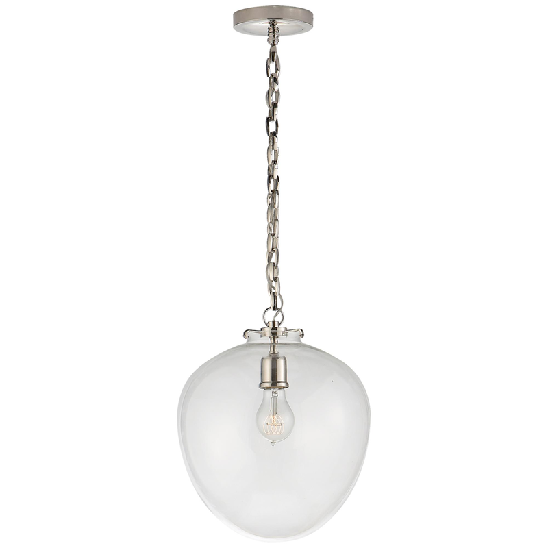 Visual Comfort Signature Collection Thomas O'Brien Katie 10 Inch Mini Pendant