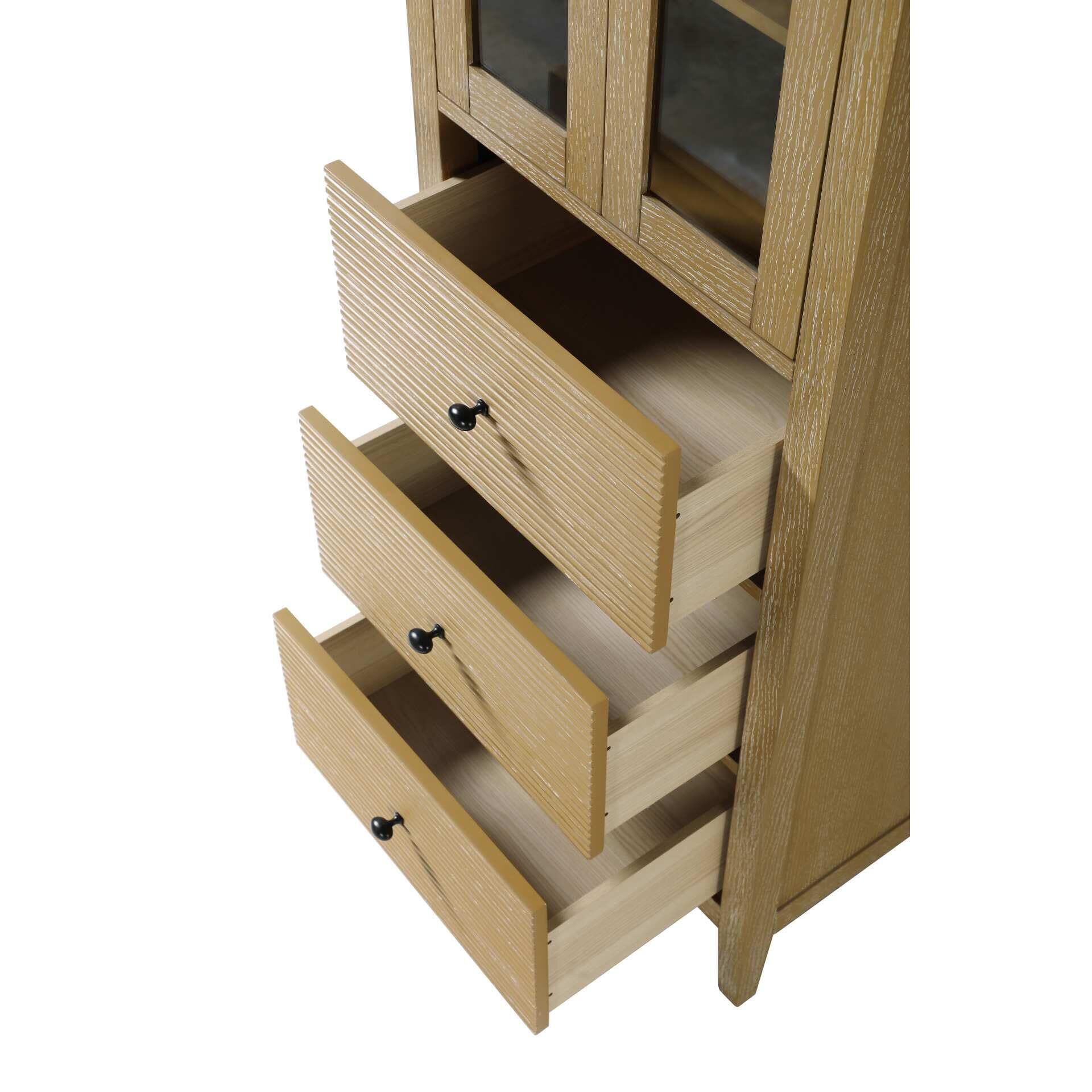 Shown in Linen Oak finish