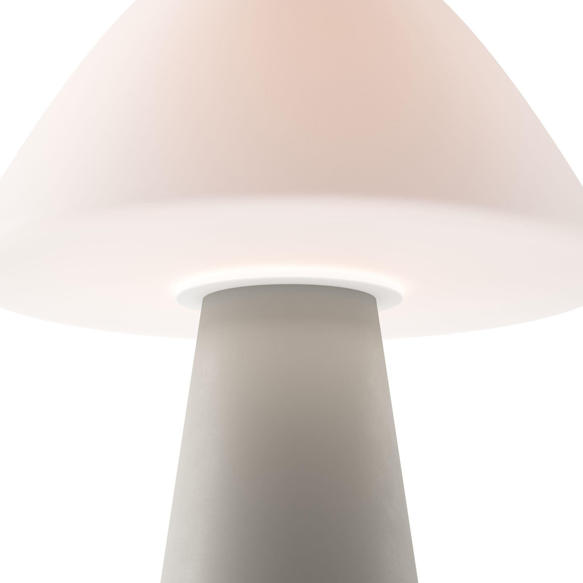 Kibun Mushroom 16 Inch Table Lamp by Bulbrite