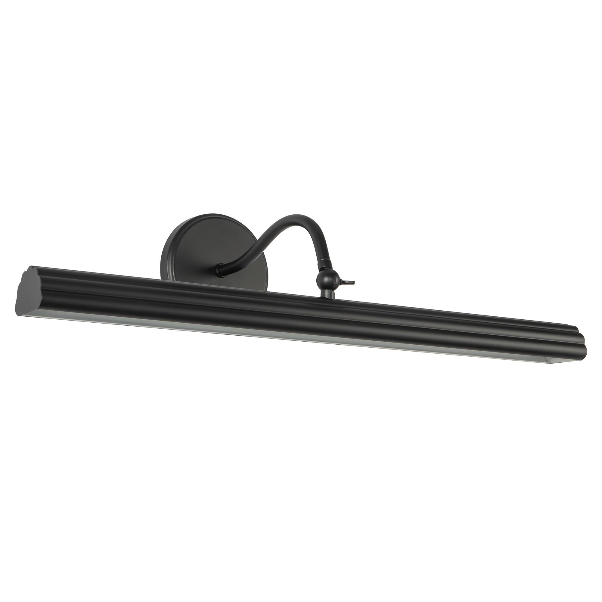 Shown in Matte Black finish and Frosted Acrylic Diffuser glass and Aluminum shade