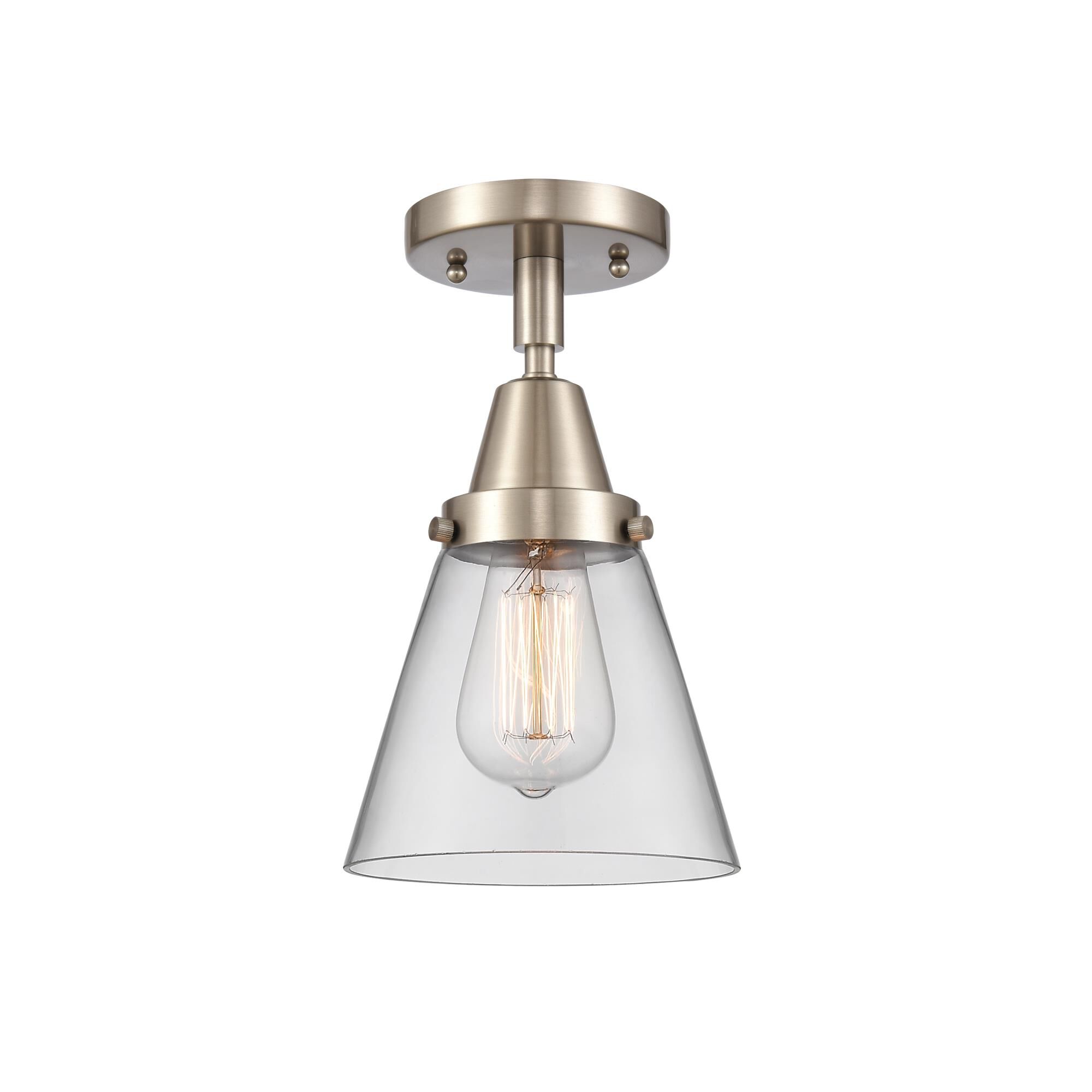 Bruno Marashlian Cone 6 Inch 1 Light Flush Mount by Innovations Lighting