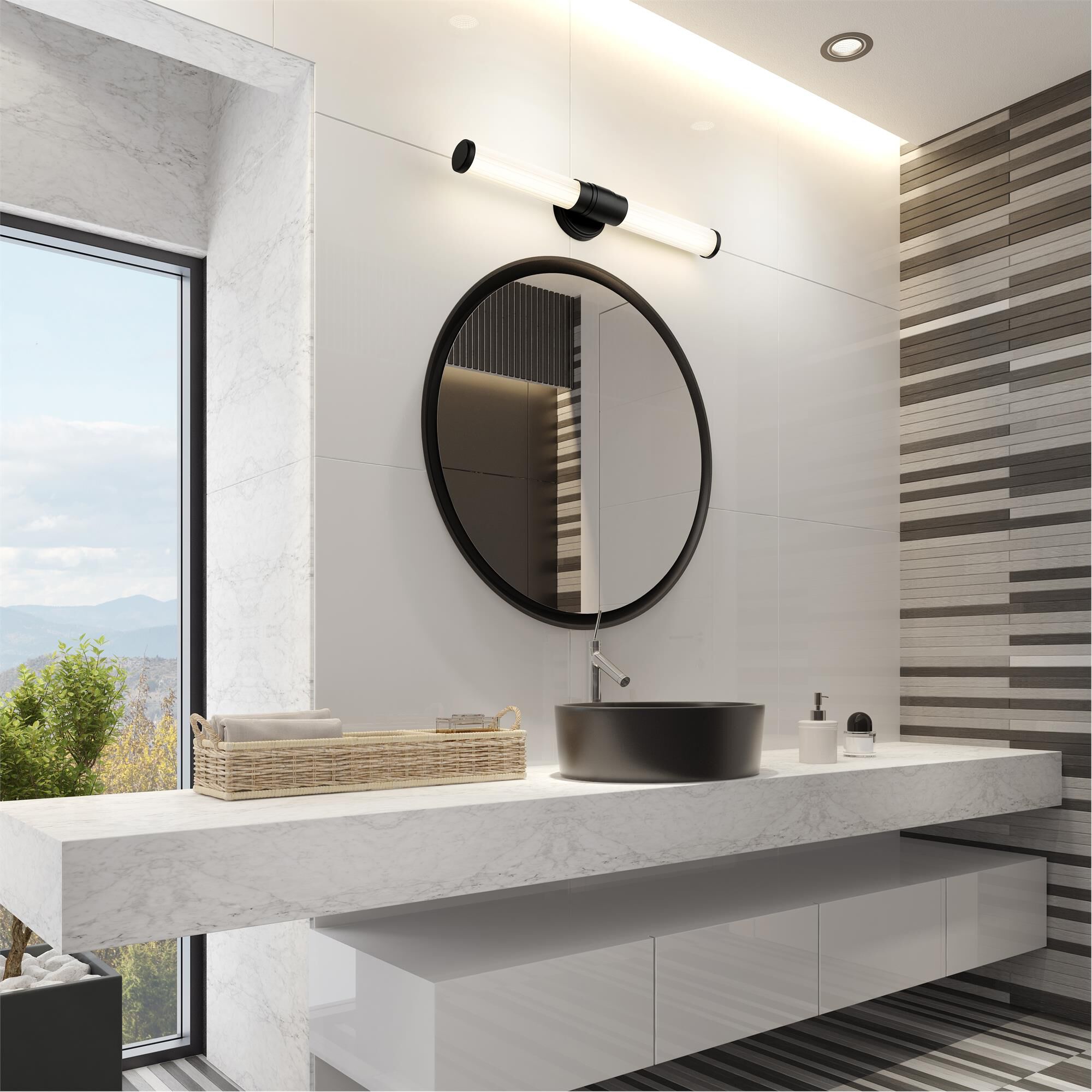 Warwick 25 Inch Bath Vanity Light by Z Lite