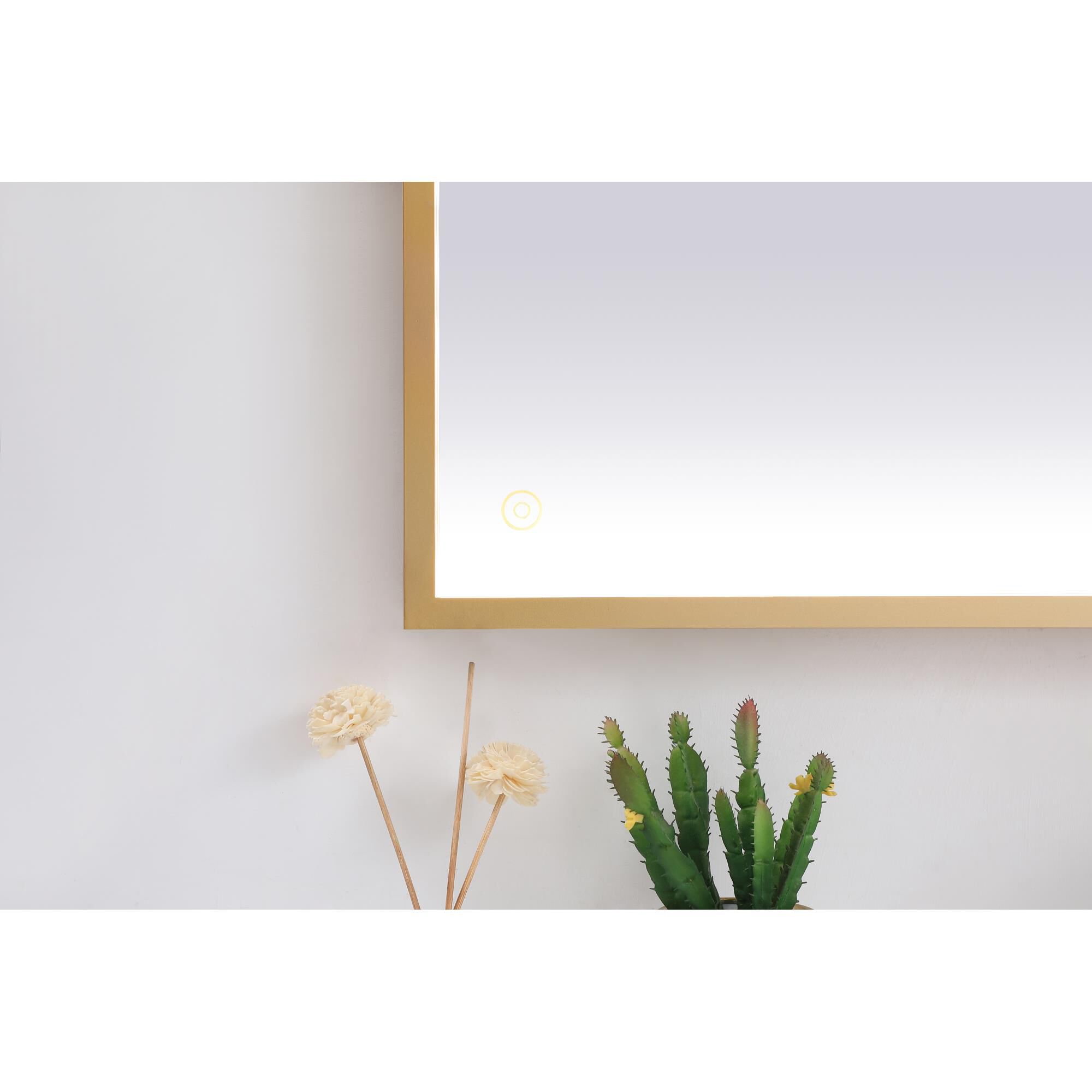 Pier LED Lighted Mirror by Elegant Decor