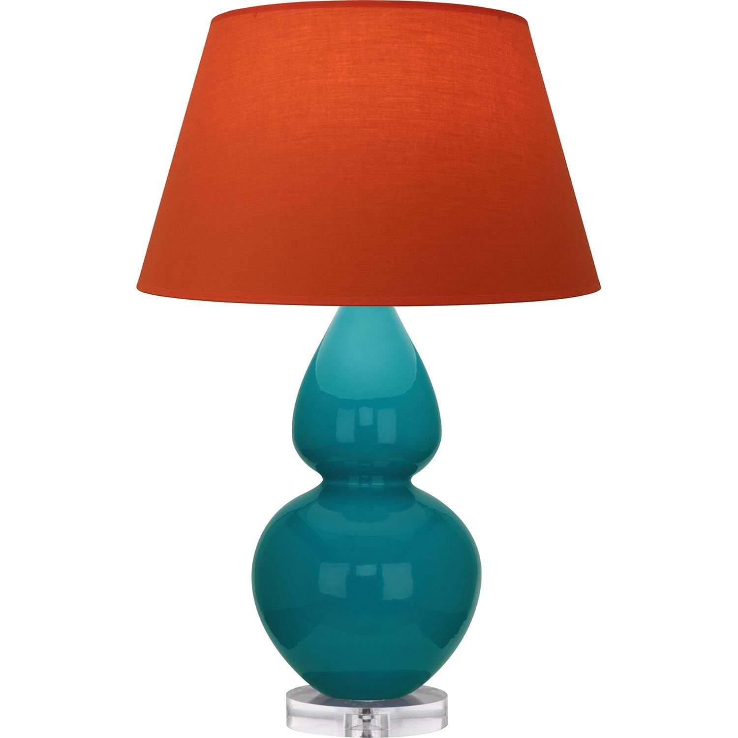 Double Gourd 31 Inch Table Lamp by Robert Abbey