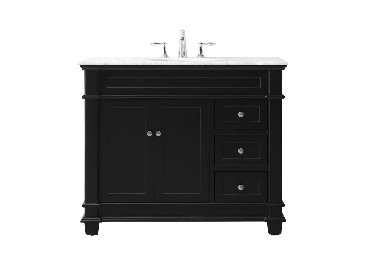 Shown in Black finish