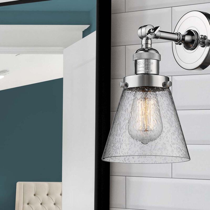 Bruno Marashlian Small Cone 10 Inch Wall Sconce by Innovations Lighting