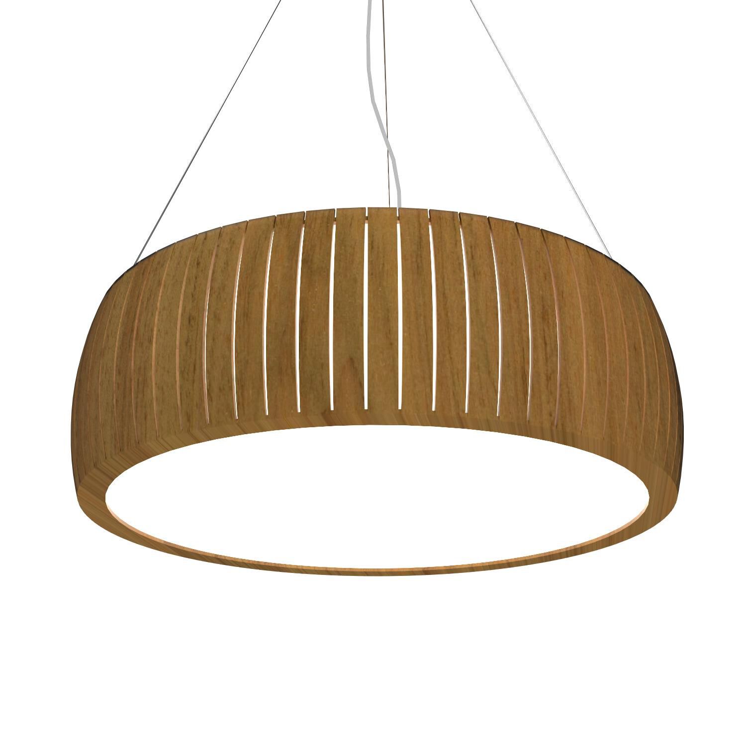 Accord Studio Barrel 19 Inch LED Large Pendant by Accord Lighting