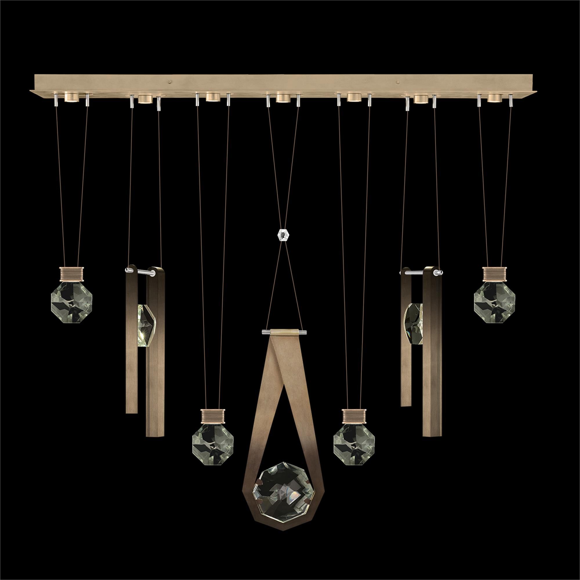 Aria 60 Inch Linear Suspension Light by Fine Art Handcrafted Lighting