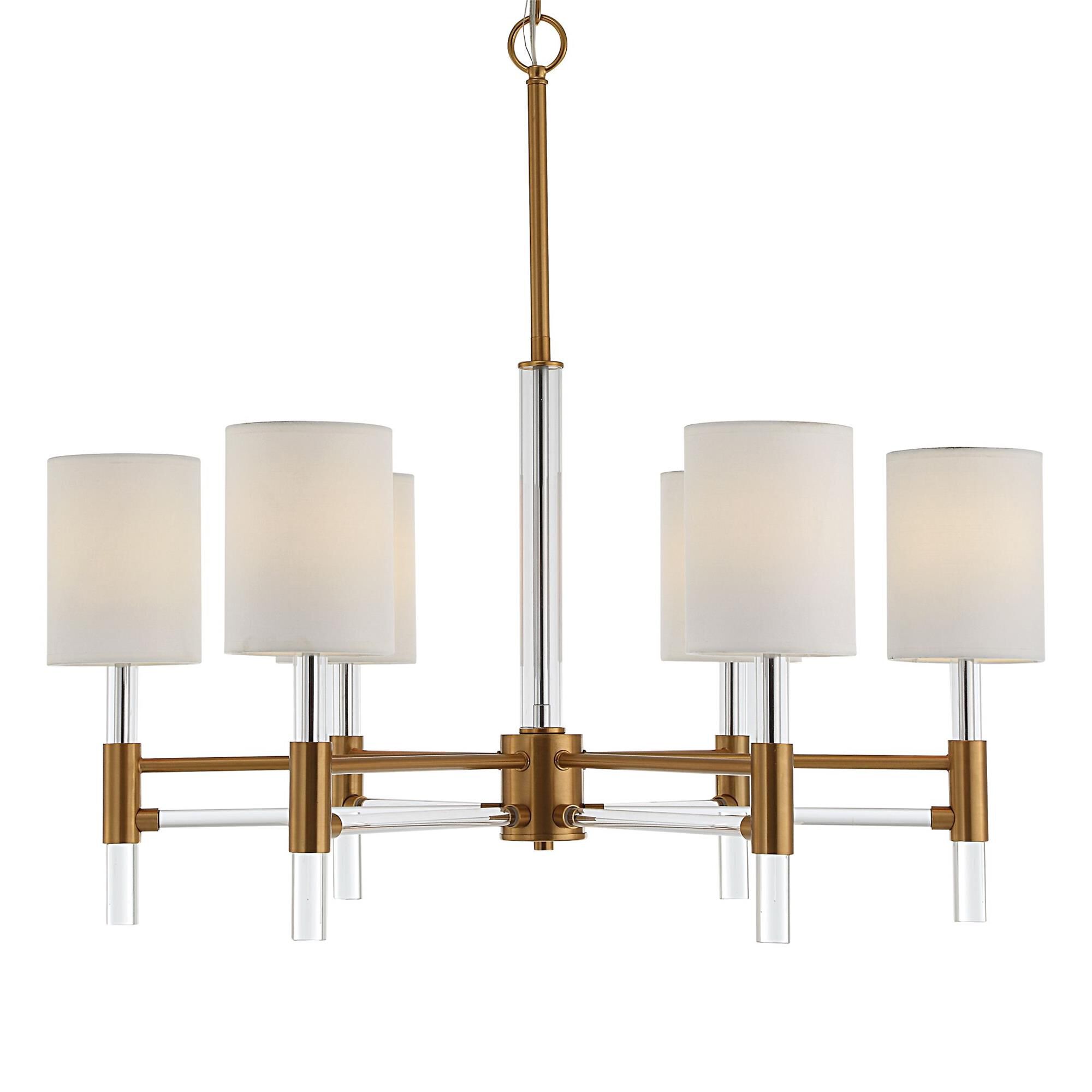 Shown in Warm Brass finish