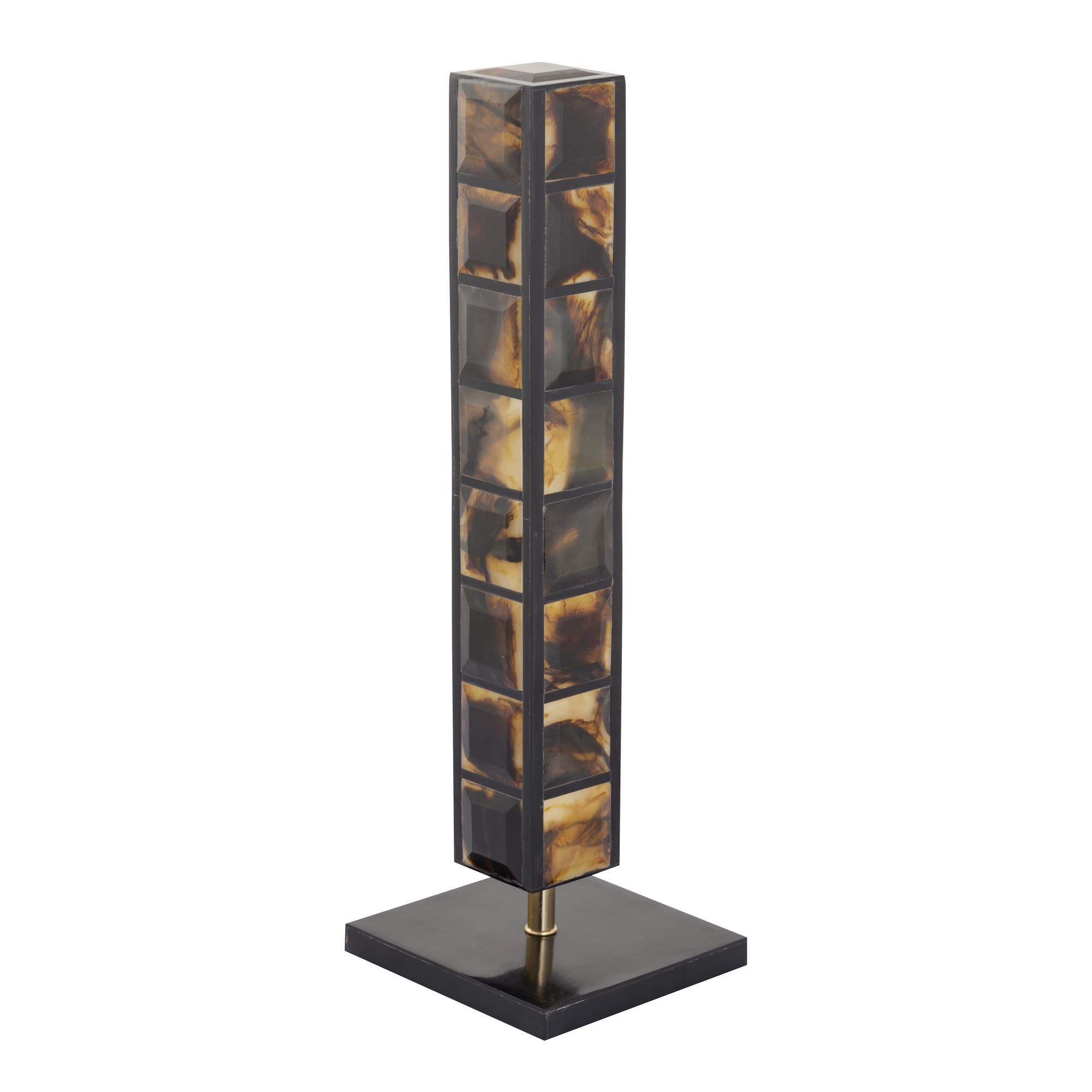 Shown in Horn finish