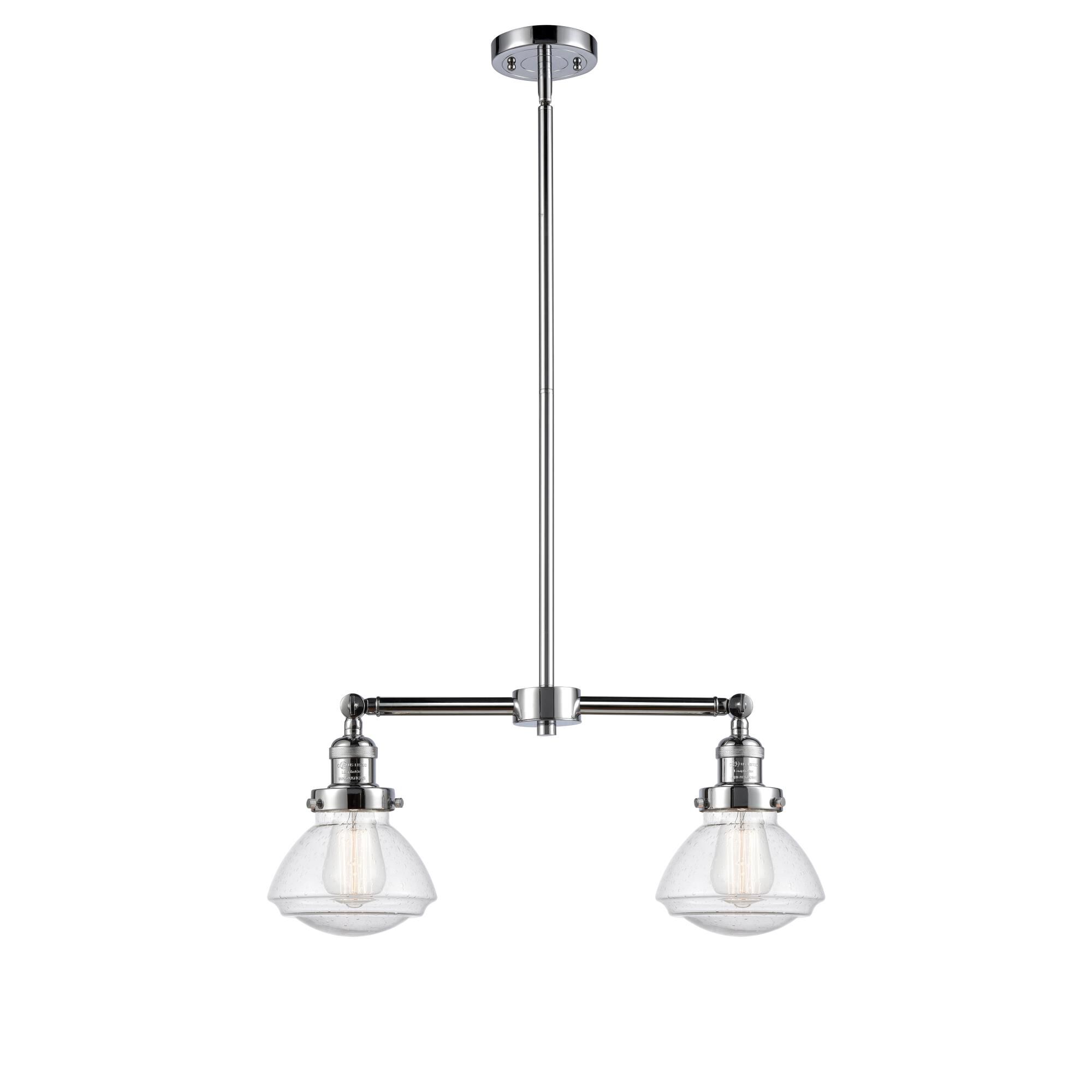Bruno Marashlian Olean 21 Inch 2 Light Mini Chandelier by Innovations Lighting