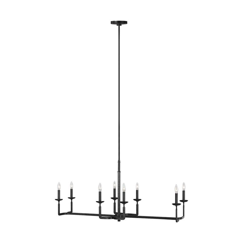 Ansley 48 Inch 8 Light Mini Chandelier by Generation Lighting